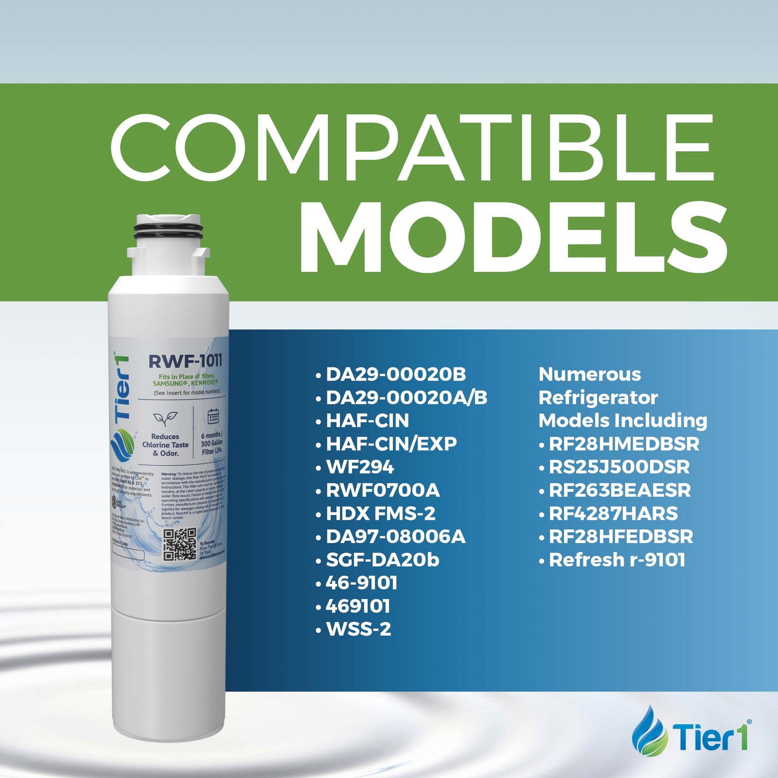 DA29-00020B Samsung Comparable Refrigerator Water Filter By Tier1 - Refrigerator Filters - 11.59 - DiscountFilterStore.com