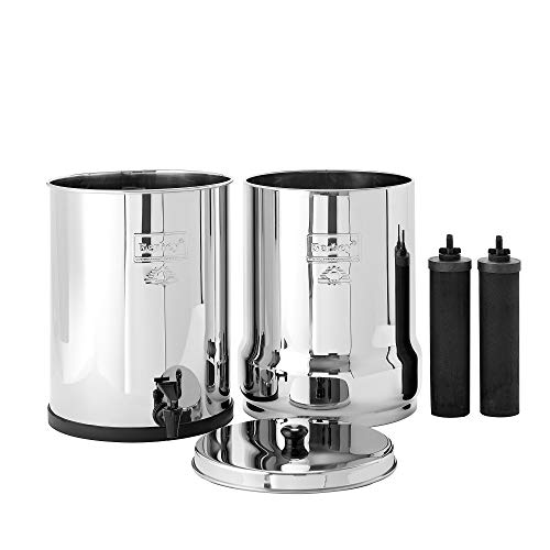 1.5 Gallon Travel Berkey Gravity-Fed Water Purification System - DiscountFilterStore.com