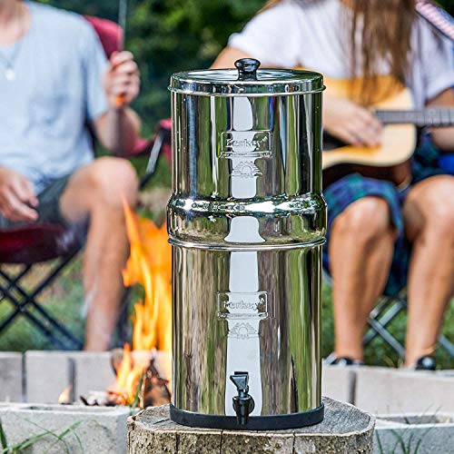 1.5 Gallon Travel Berkey Gravity-Fed Water Purification System - DiscountFilterStore.com