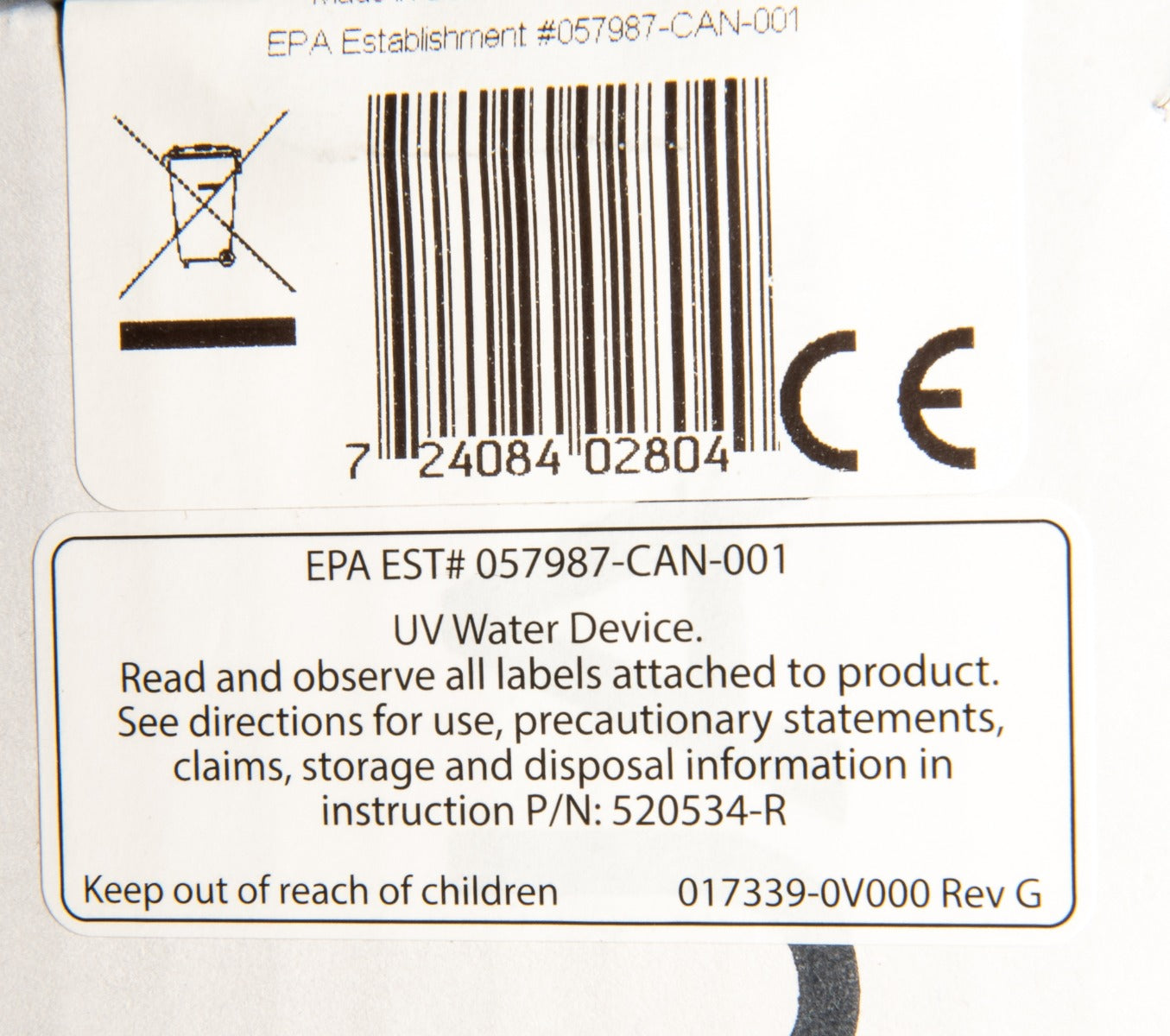 UV-MAX-602804 Viqua Ultraviolet Lamp - DiscountFilterStore.com