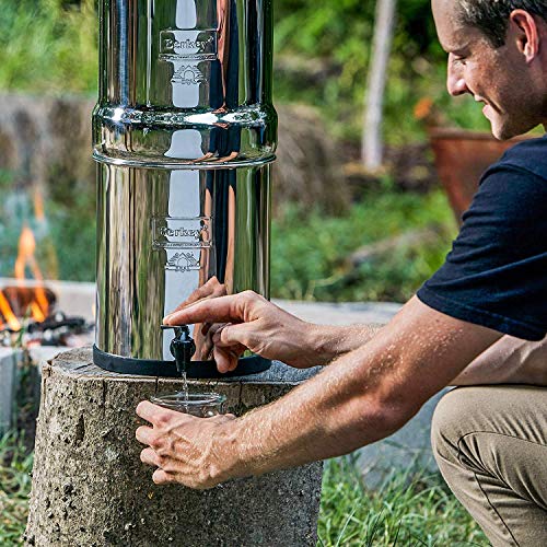 1.5 Gallon Travel Berkey Gravity-Fed Water Purification System - DiscountFilterStore.com
