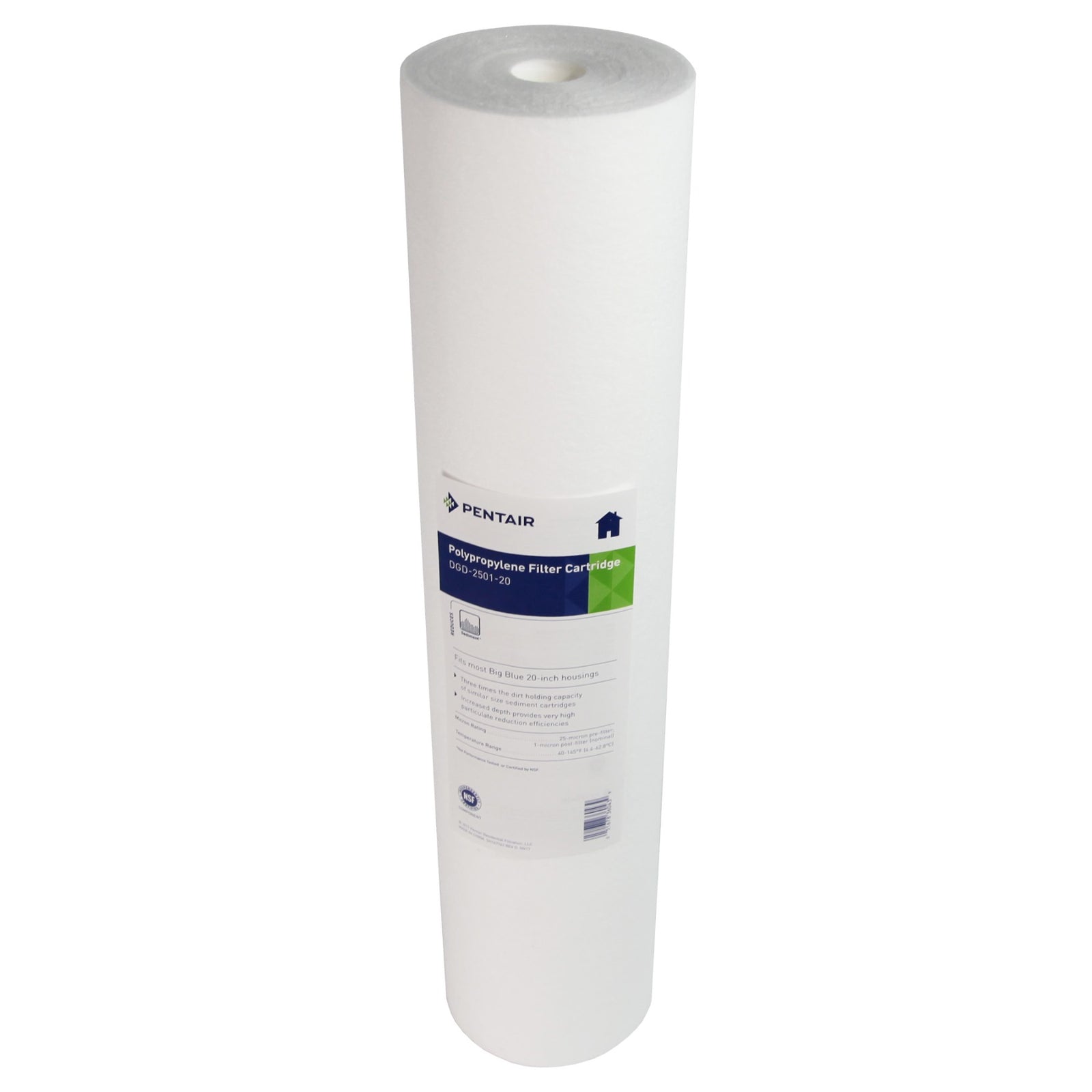 DGD-2501-20 Pentek Whole House Replacement Sediment Filter Cartridge
