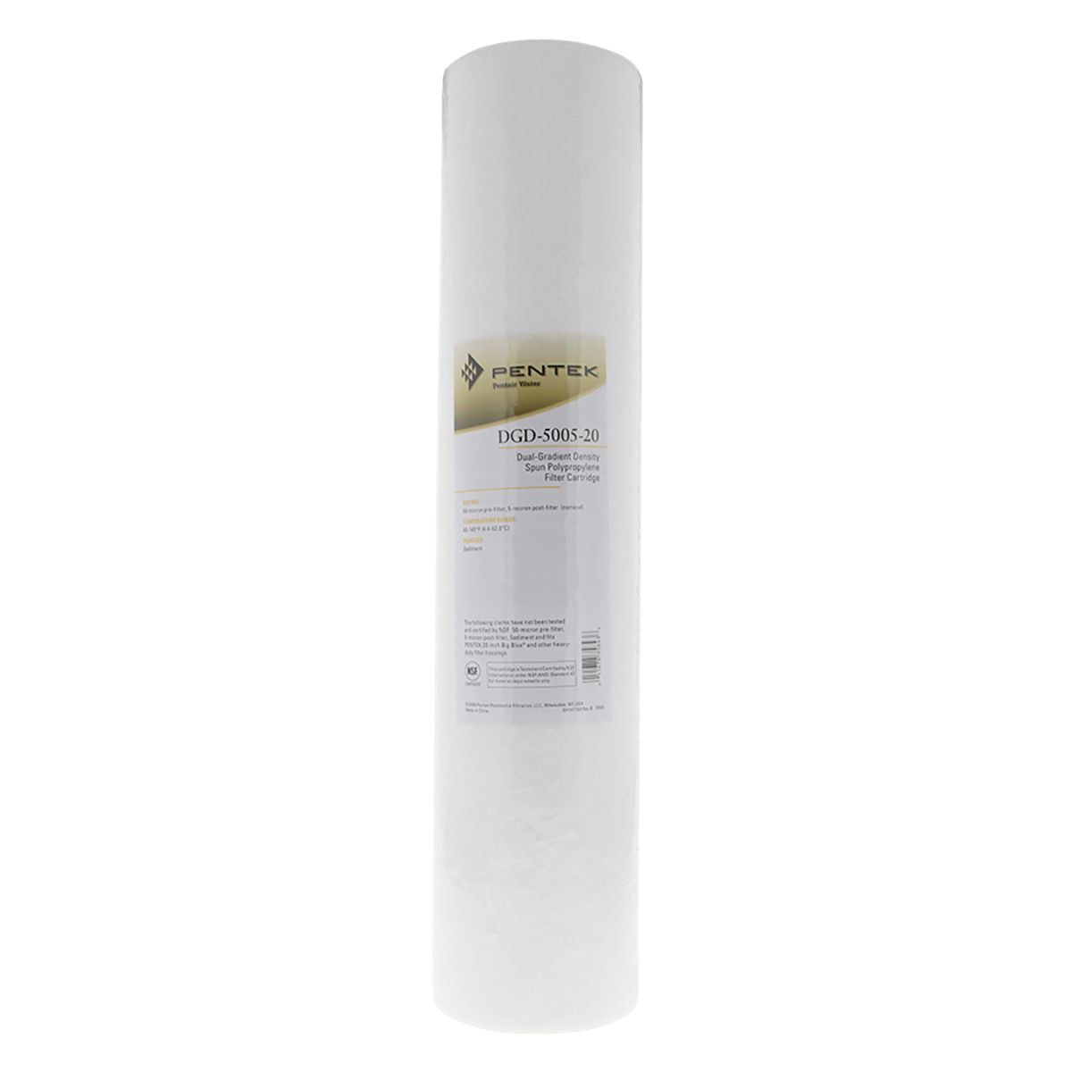 DGD-5005-20 Pentek Whole House Filter Replacement Cartridge