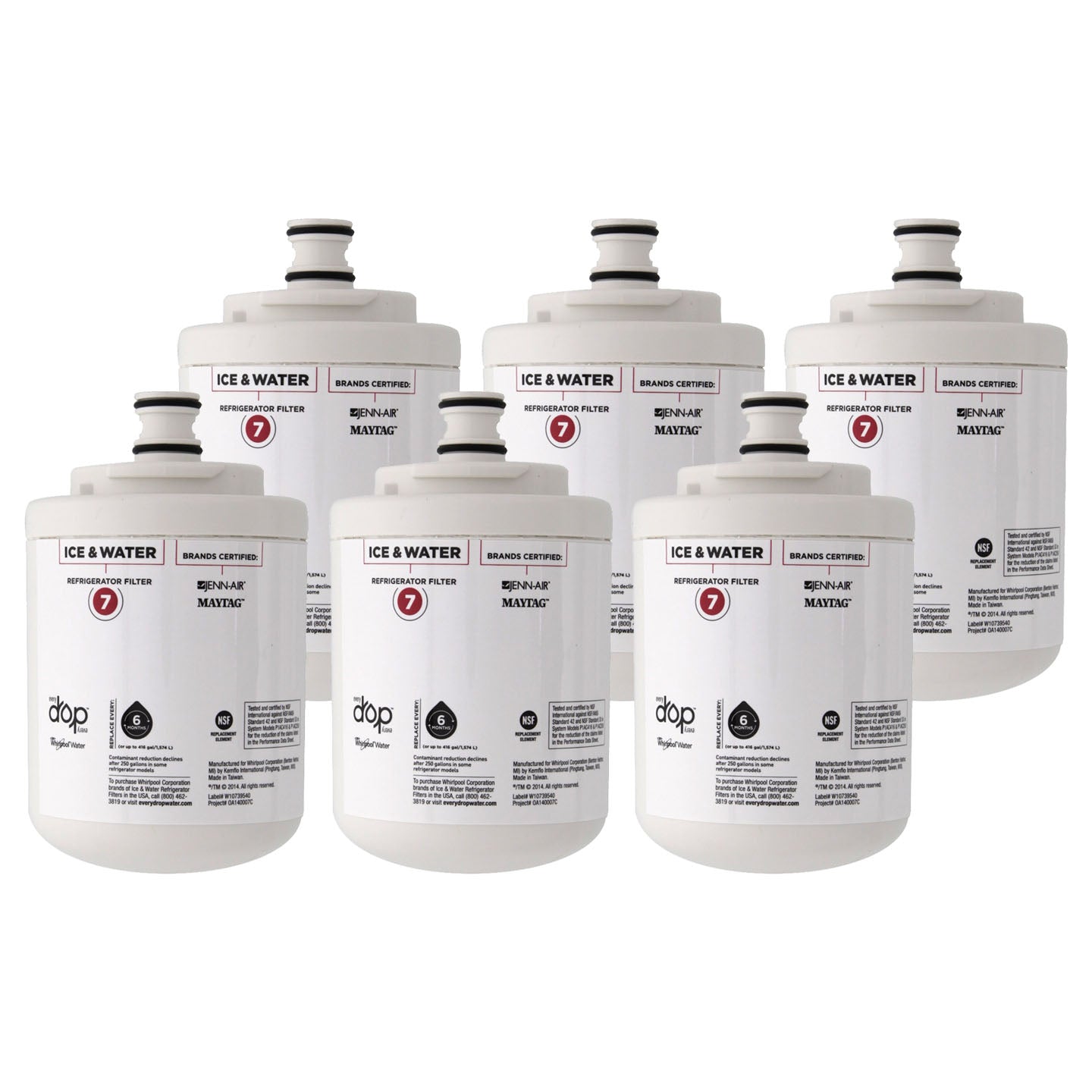 Maytag UKF7003 is now EveryDrop EDR7D1 (Filter 7) Ice and Water Refrigerator Filter - Refrigerator Filters - 61.99 - DiscountFilterStore.com