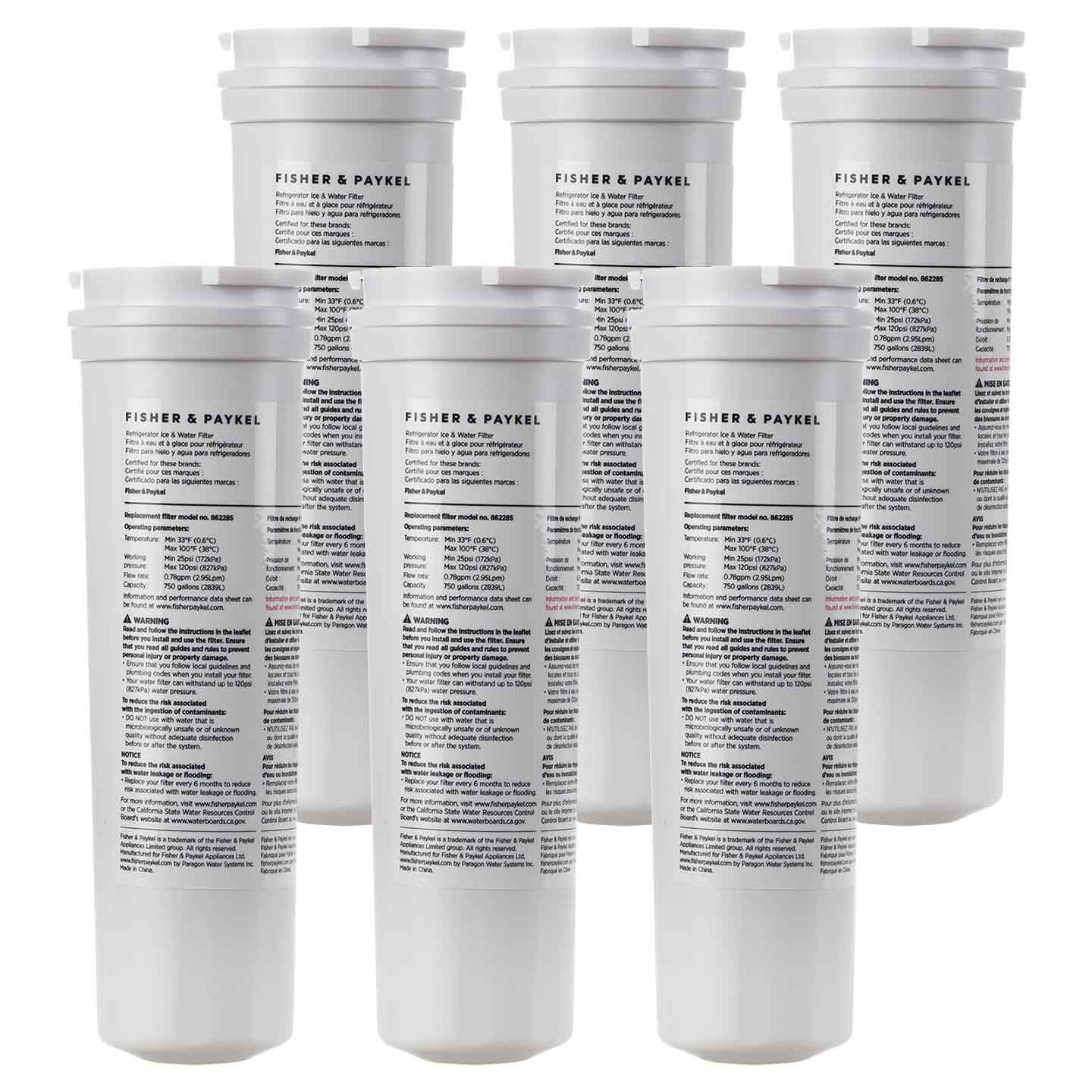 862285 Fisher & Paykel Refrigerator Water Filter - Refrigerator Filters - 59.99 - DiscountFilterStore.com