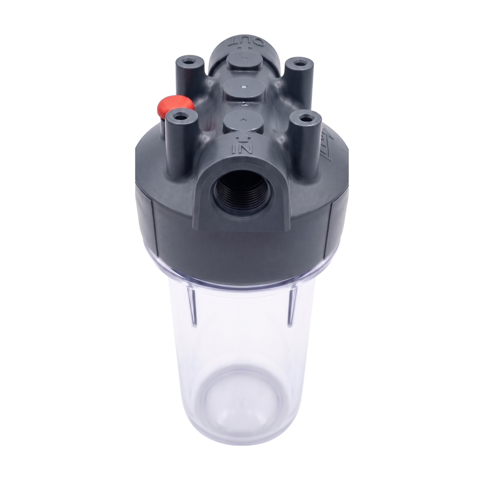 Pentek Dura-Series R50071 Whole House Standard 10 Inch Clear Filter Housing