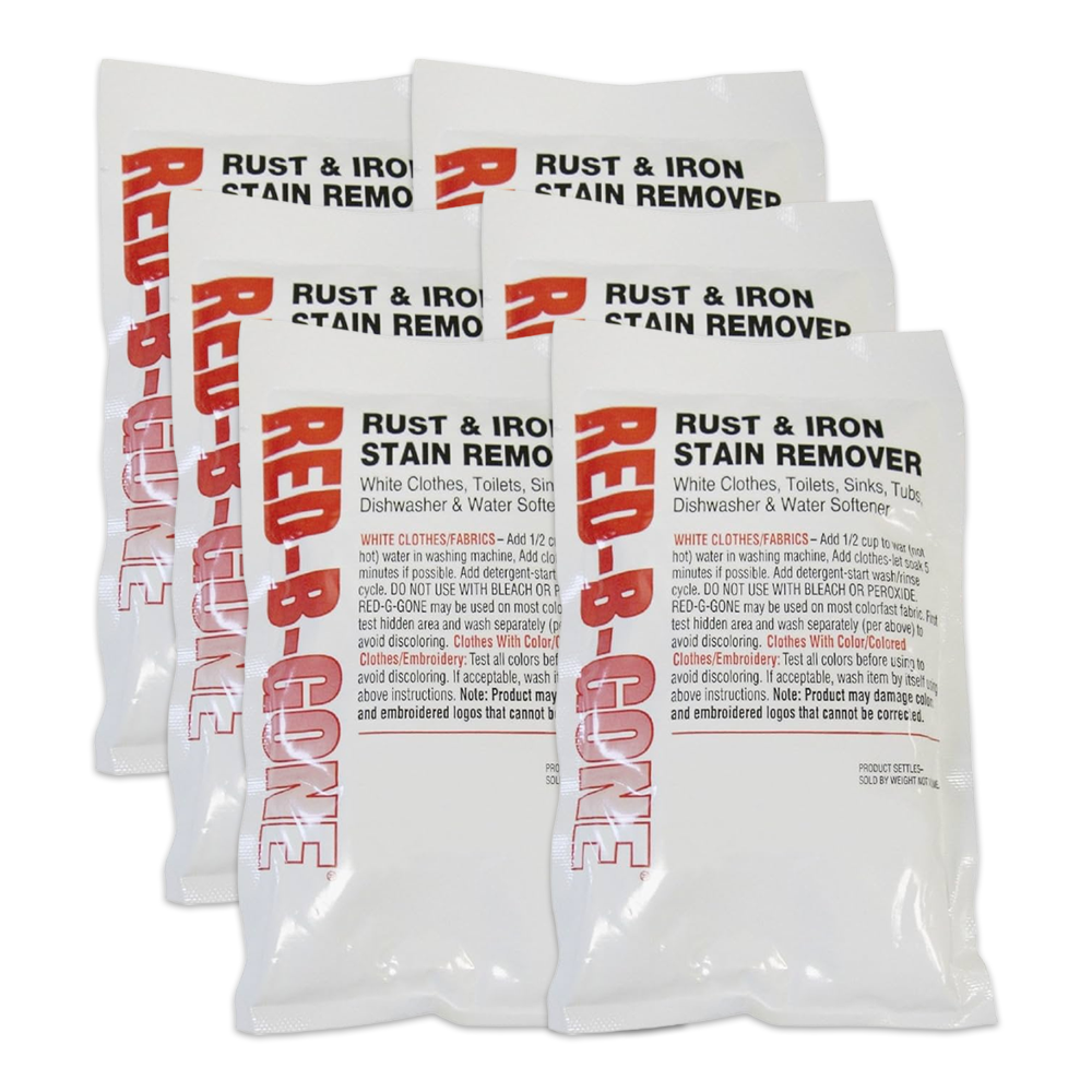 Pro Products Red-B-Gone Rust & Iron Stain Remover (6 Oz., #RBG-0500)