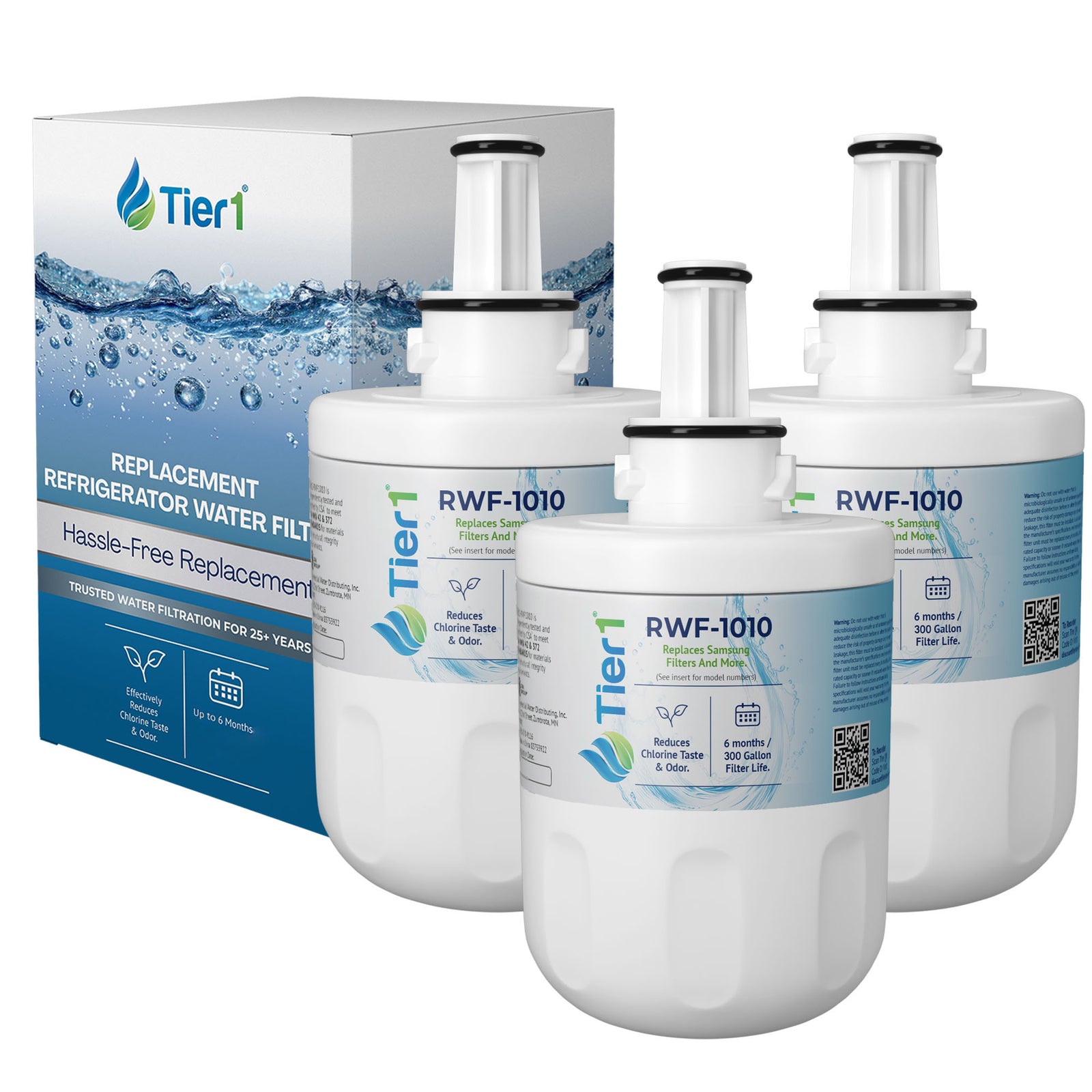 DA29-00003G Samsung Refrigerator Water Filter by Tier1 (TIER1-RWF1010)