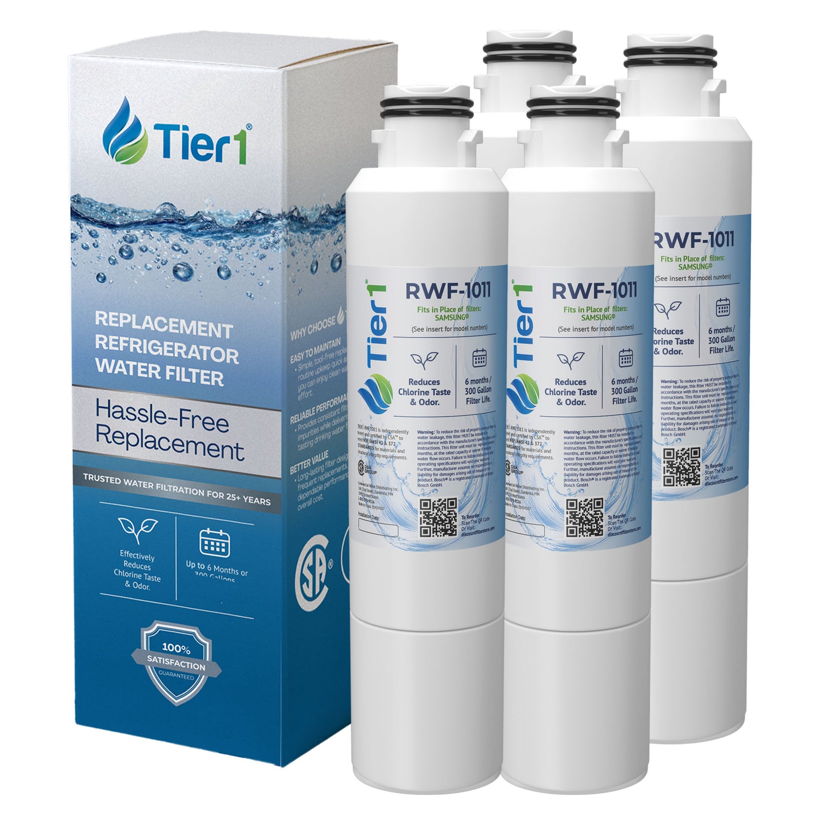DA29-00020B Samsung Comparable Refrigerator Water Filter By Tier1