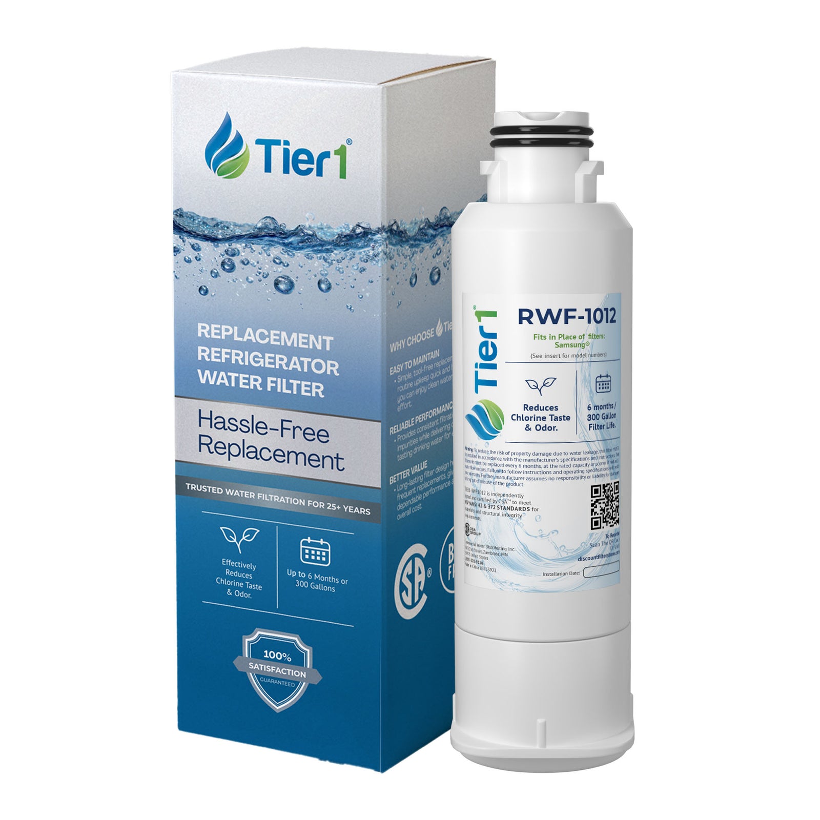 DA97-17376B / HAF-QIN/EXP Samsung Comparable Refrigerator Water Filter by Tier1 - Refrigerator Filters - 11.47 - DiscountFilterStore.com