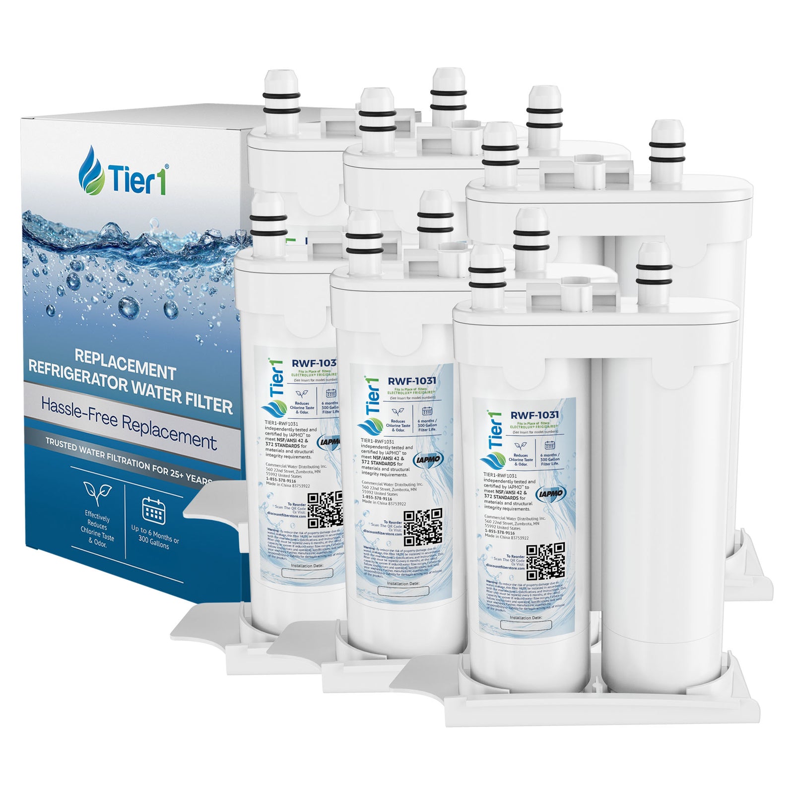 WF2CB Frigidaire PureSource2 Comparable Refrigerator Water Filter Replacement By Tier1