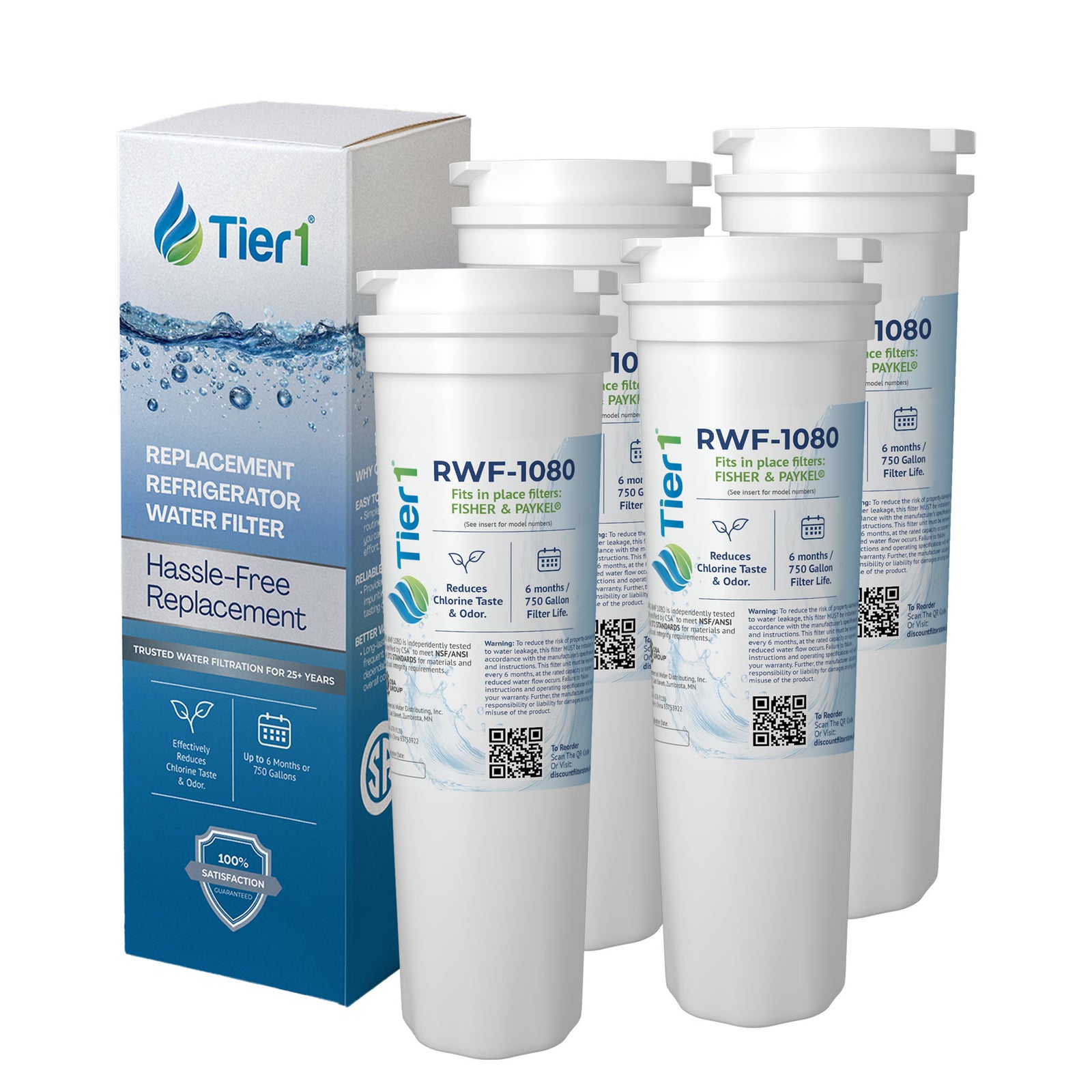 836848 Fisher & Paykel Comparable Refrigerator Water Filter Replacement By Tier1