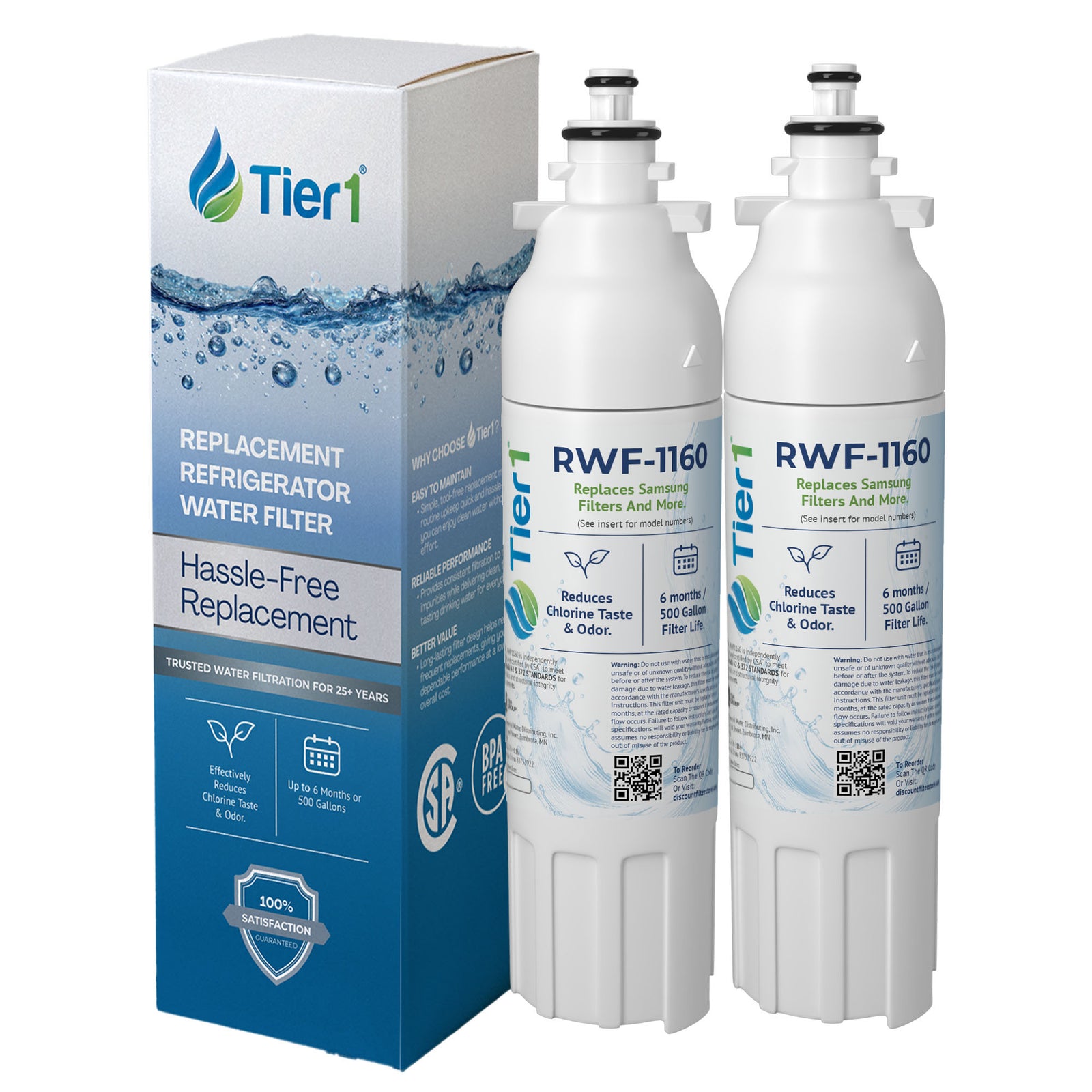 LT800P LG Comparable Refrigerator Water Filter Replacement By Tier1