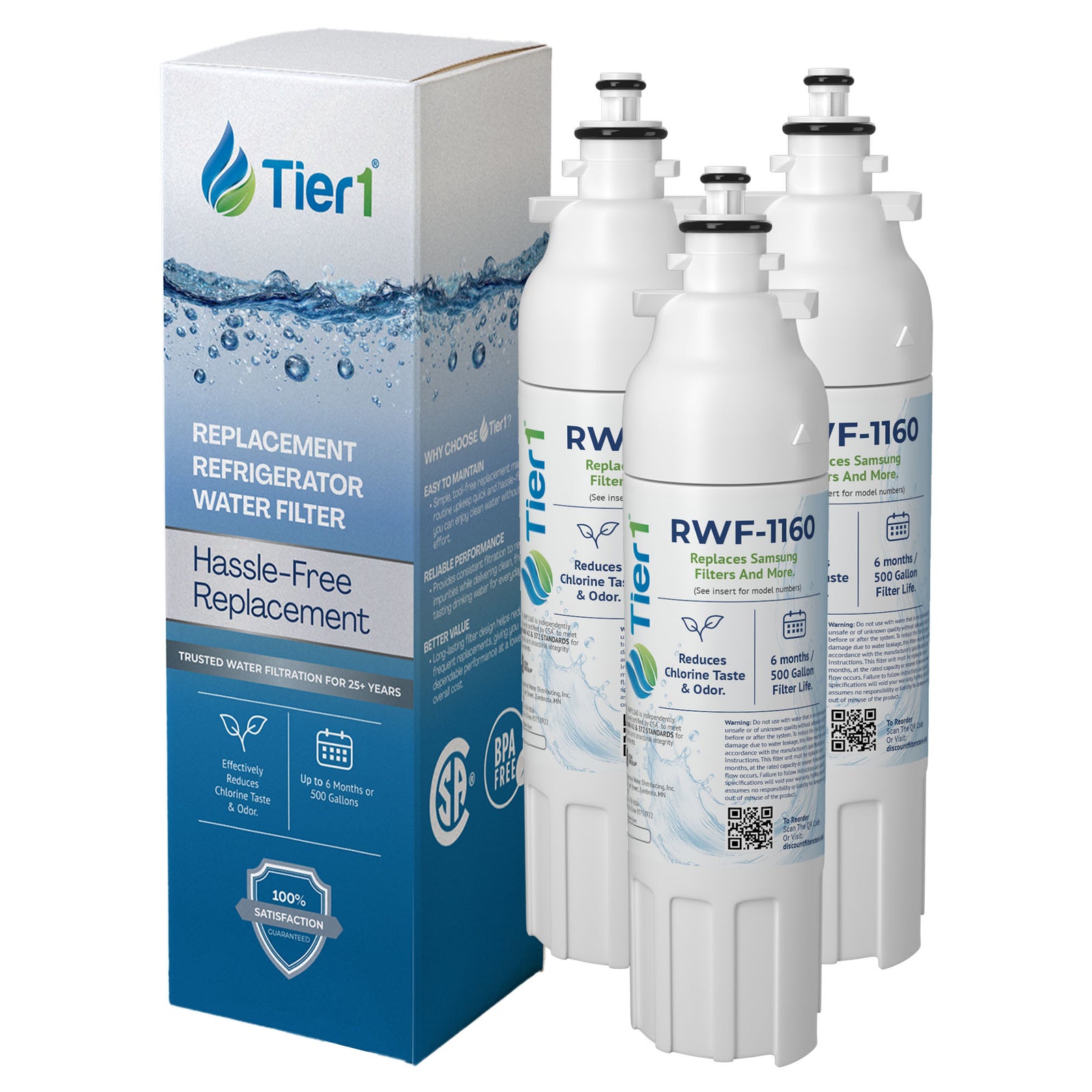 LT800P LG Comparable Refrigerator Water Filter Replacement By Tier1