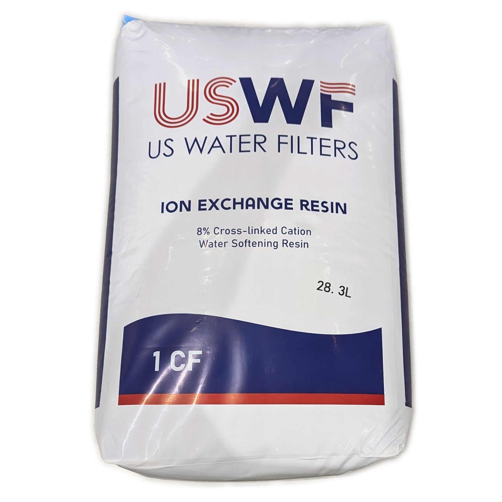 USWF 50 lbs. 1 cu. ft. Ion Exchange Water Softener Resin - DiscountFilterStore.com
