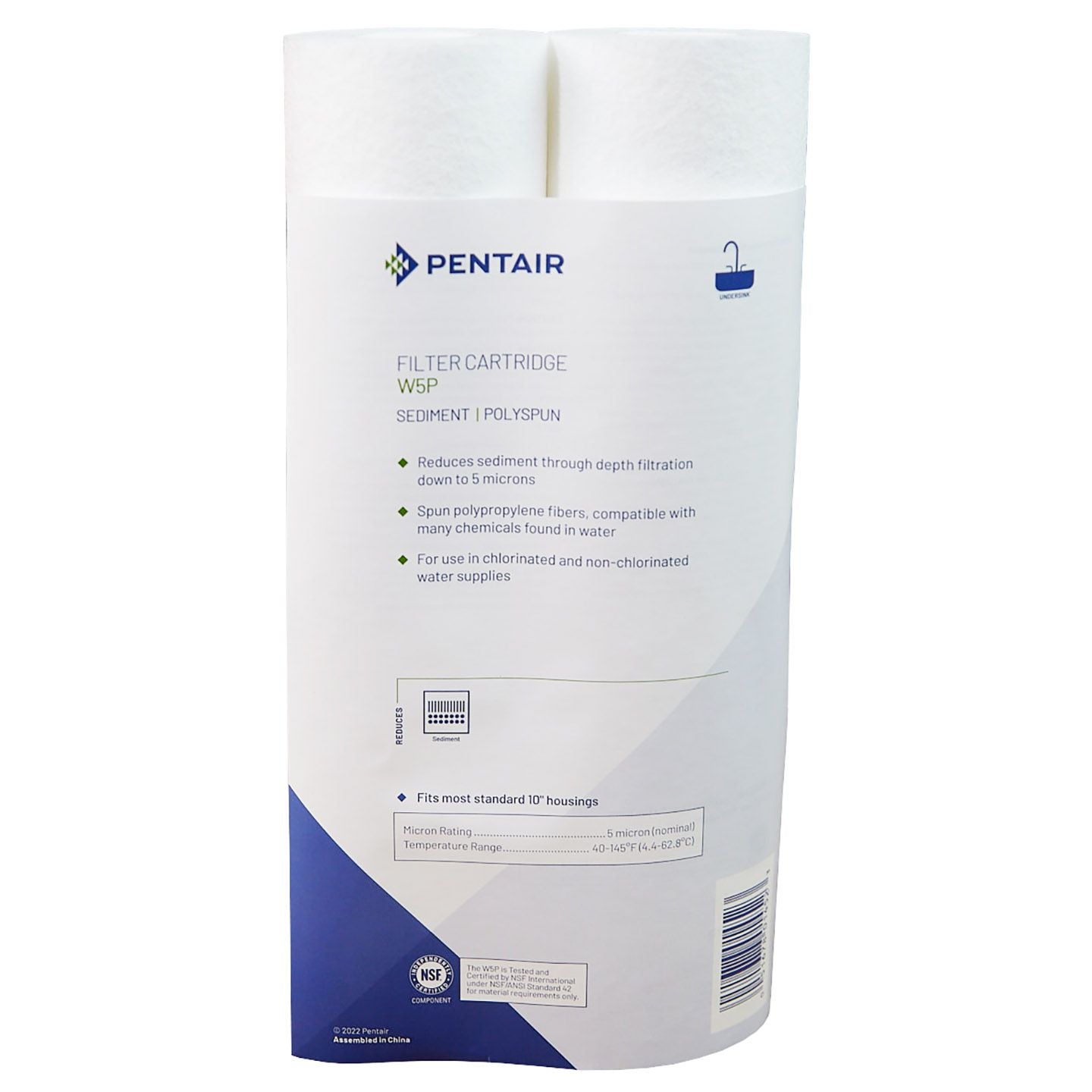 W5P American Plumber Whole House Sediment Filter Cartridge (2-Pack) - DiscountFilterStore.com
