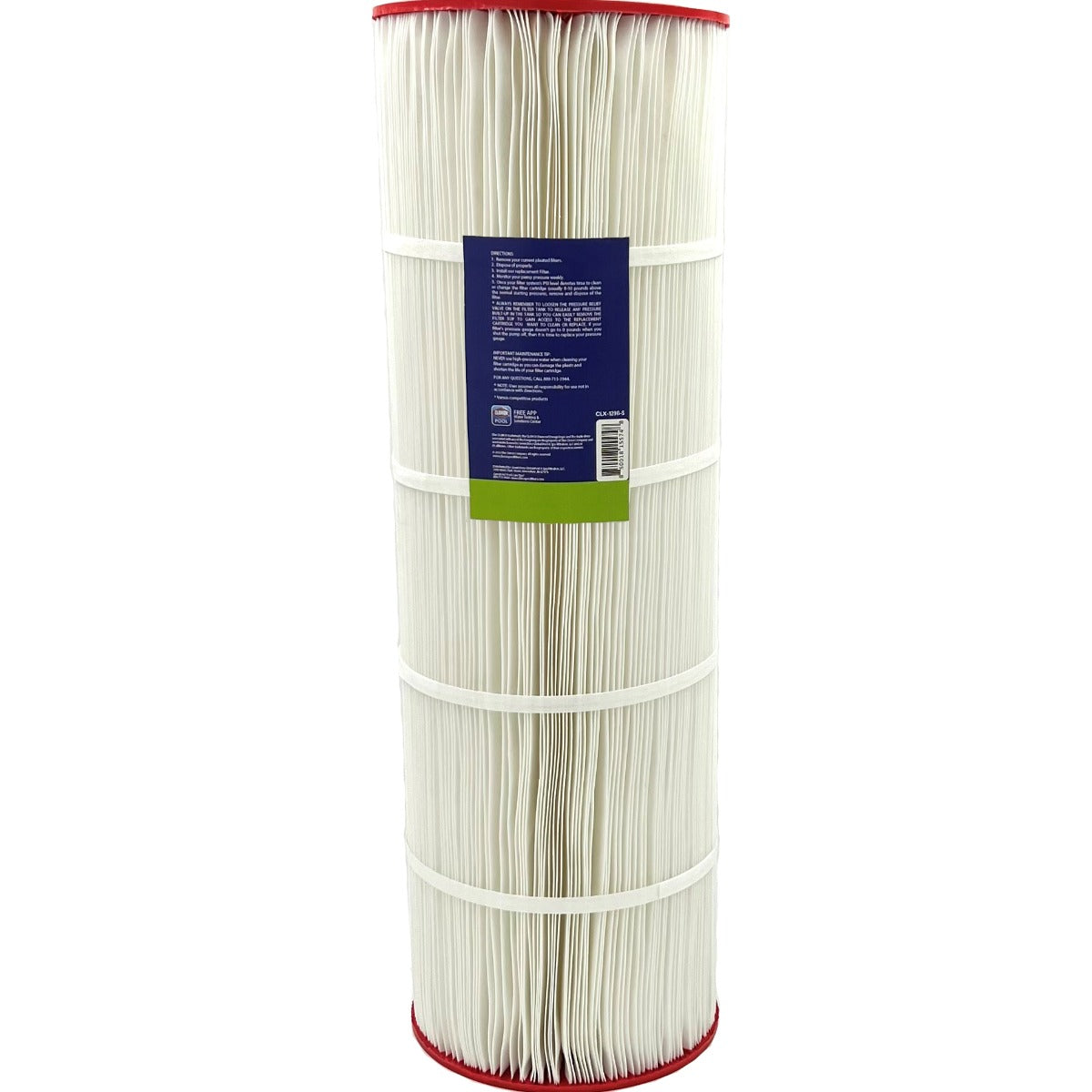 32-7/8 X 7 Clorox Silver Edition Advanced Pool Filter | Replacement for Hayward CX 1260, Unicel C-7495, Pleatco PA126, Filbur FC-1296 - DiscountFilterStore.com