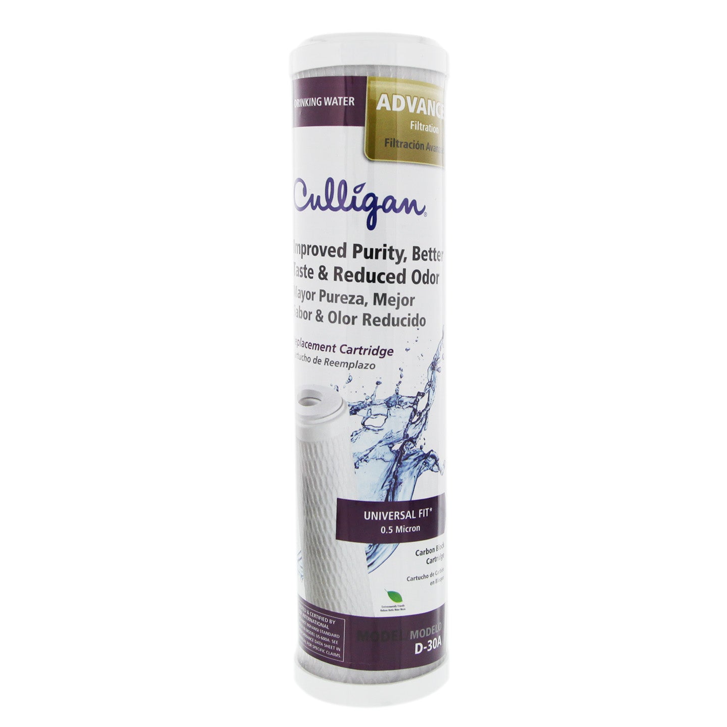 Culligan D-30A Level 2 Undersink Filter Replacement Cartridge - DiscountFilterStore.com