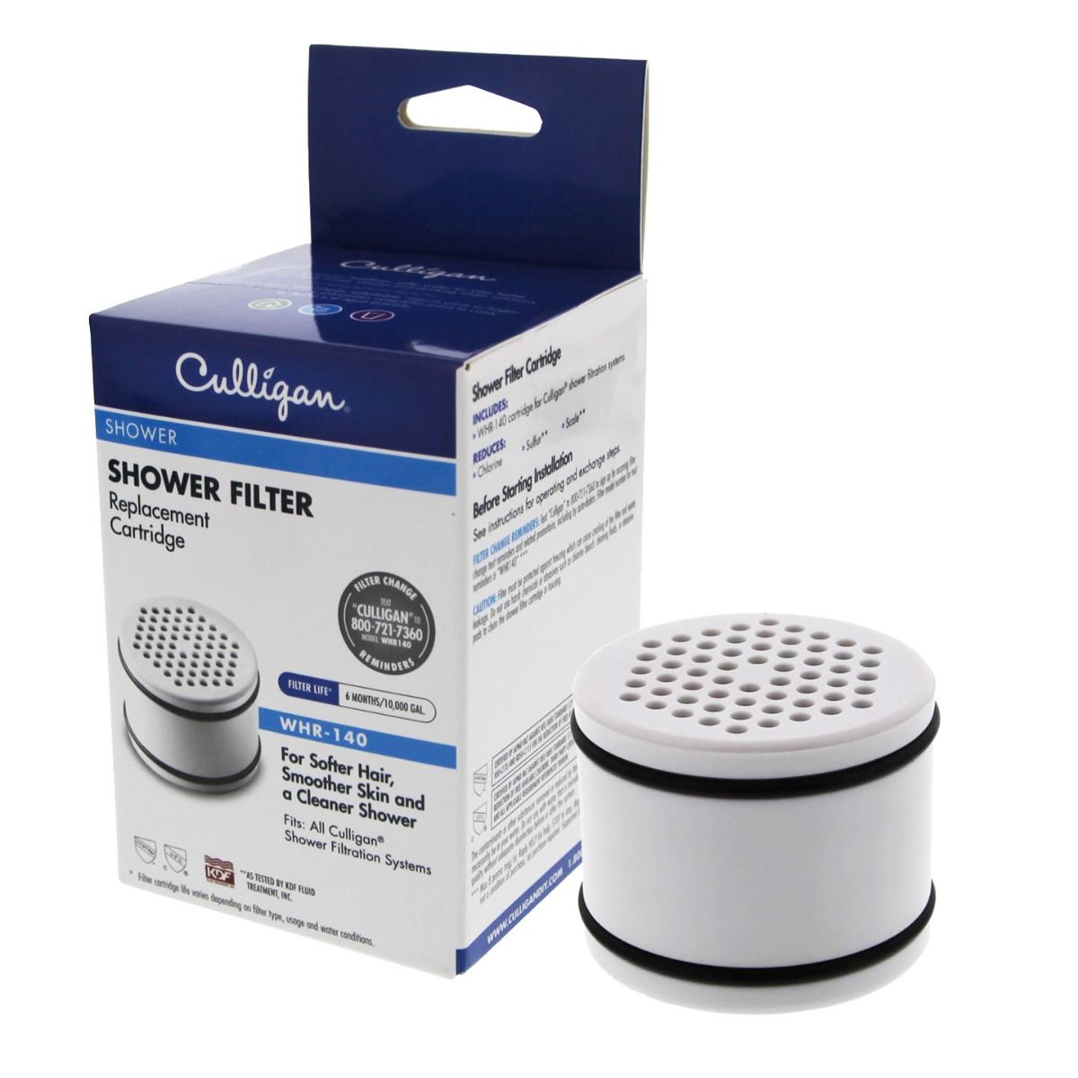 WHR-140 Culligan Level 2 Shower Filter Replacement Cartridge - DiscountFilterStore.com