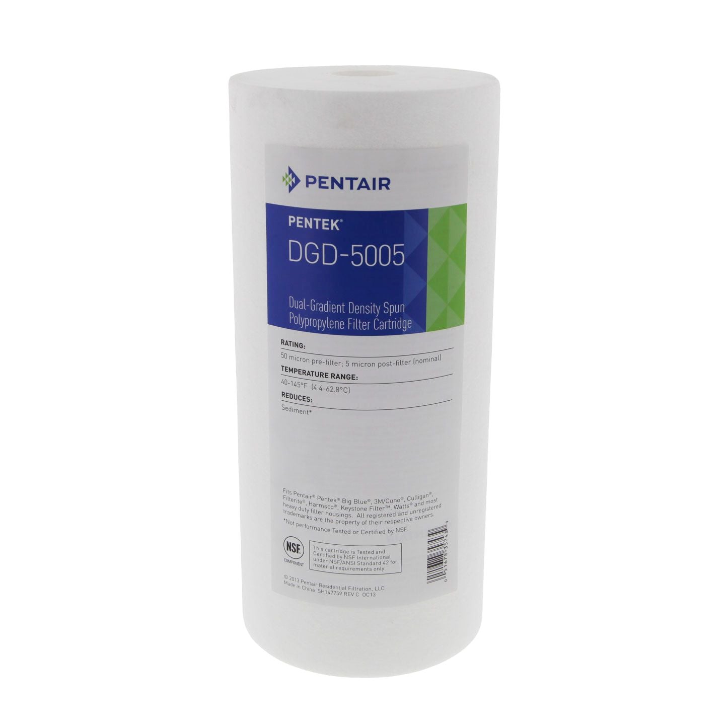 DGD-5005 Pentek Whole House Filter Replacement Cartridge - DiscountFilterStore.com