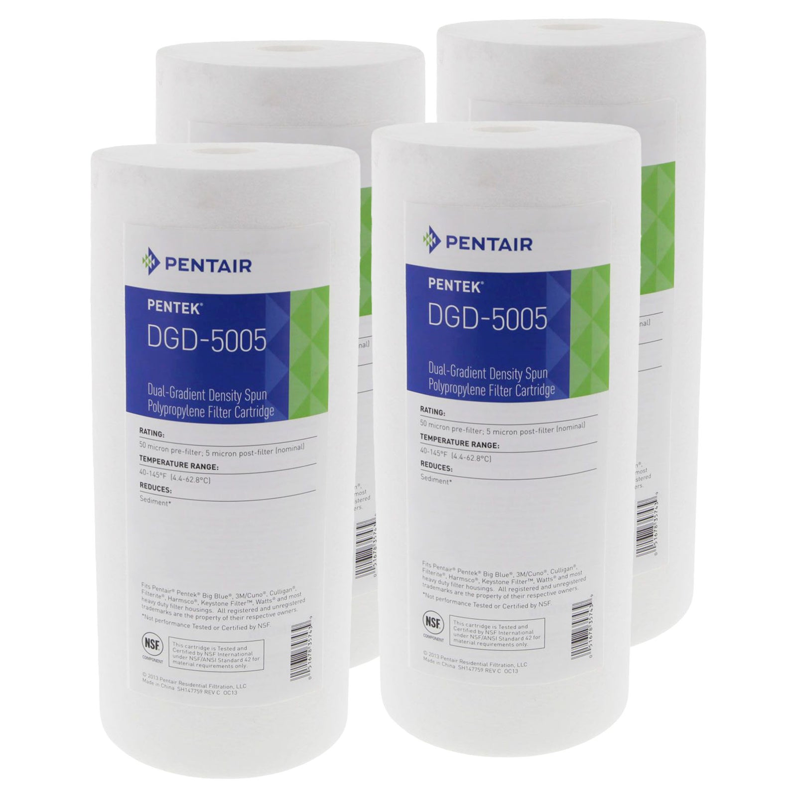 DGD-5005 Pentek Whole House Filter Replacement Cartridge