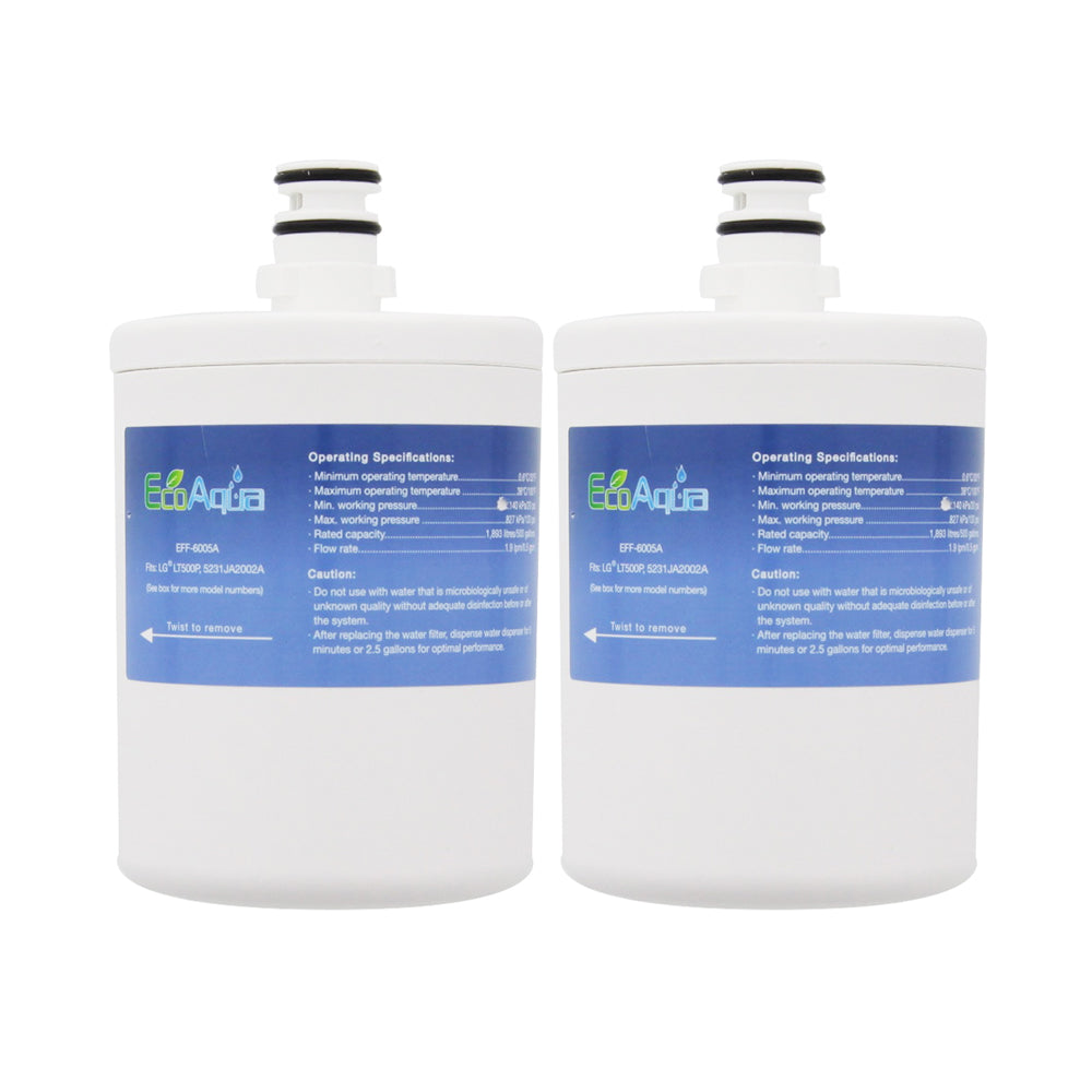 LG LT500P/5231JA2002A Comparable Refrigerator Filter by EcoAqua (EFF-6005A) - Refrigerator Filters - 22.53 - DiscountFilterStore.com