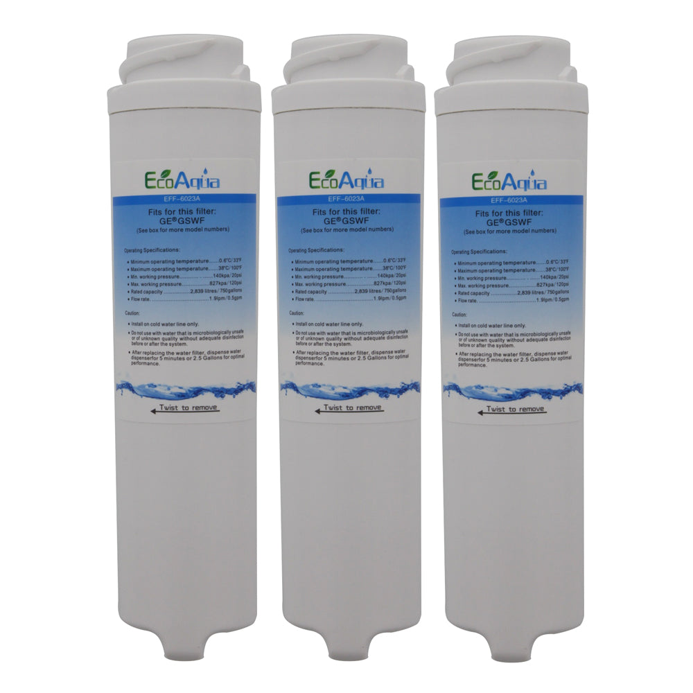 GE GSWF Comparable Refrigerator Filter by EcoAqua (EFF-6023A) - Refrigerator Filters - 23.27 - DiscountFilterStore.com