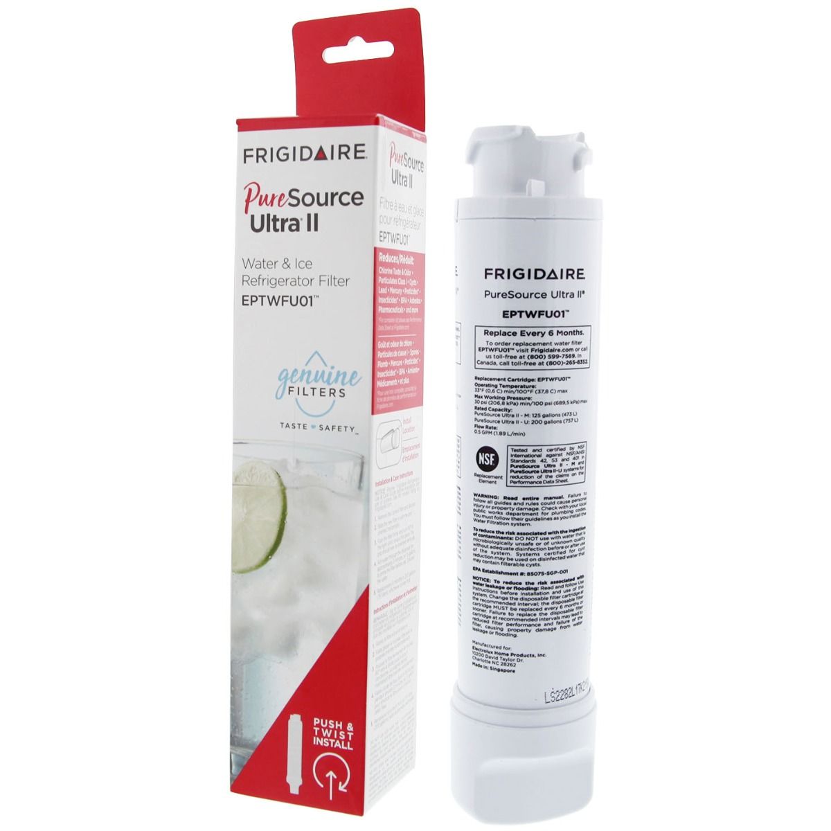 Frigidaire EPTWFU01 Refrigerator Water Filter - DiscountFilterStore.com
