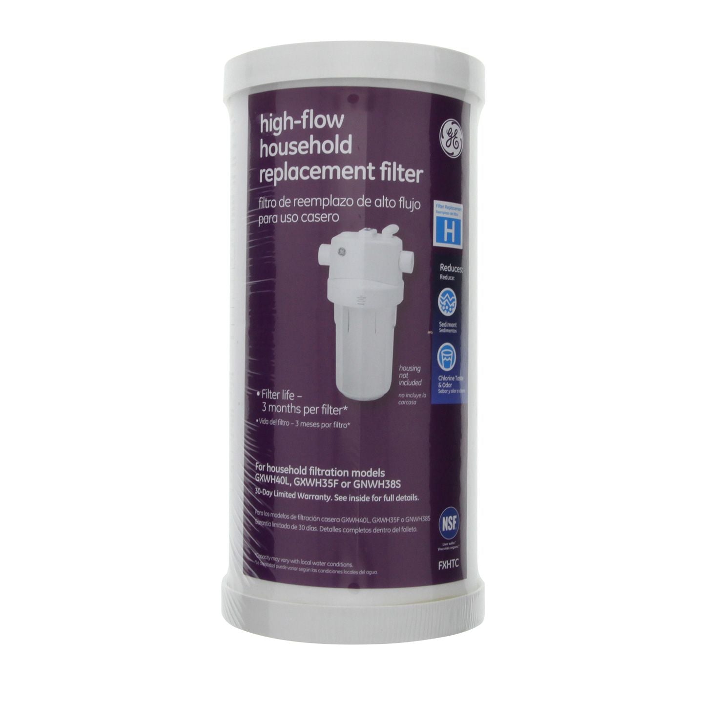 FXHTC GE SmartWater Whole House Filter Replacement Cartridge - Whole House Cartridges - 60.52 - DiscountFilterStore.com