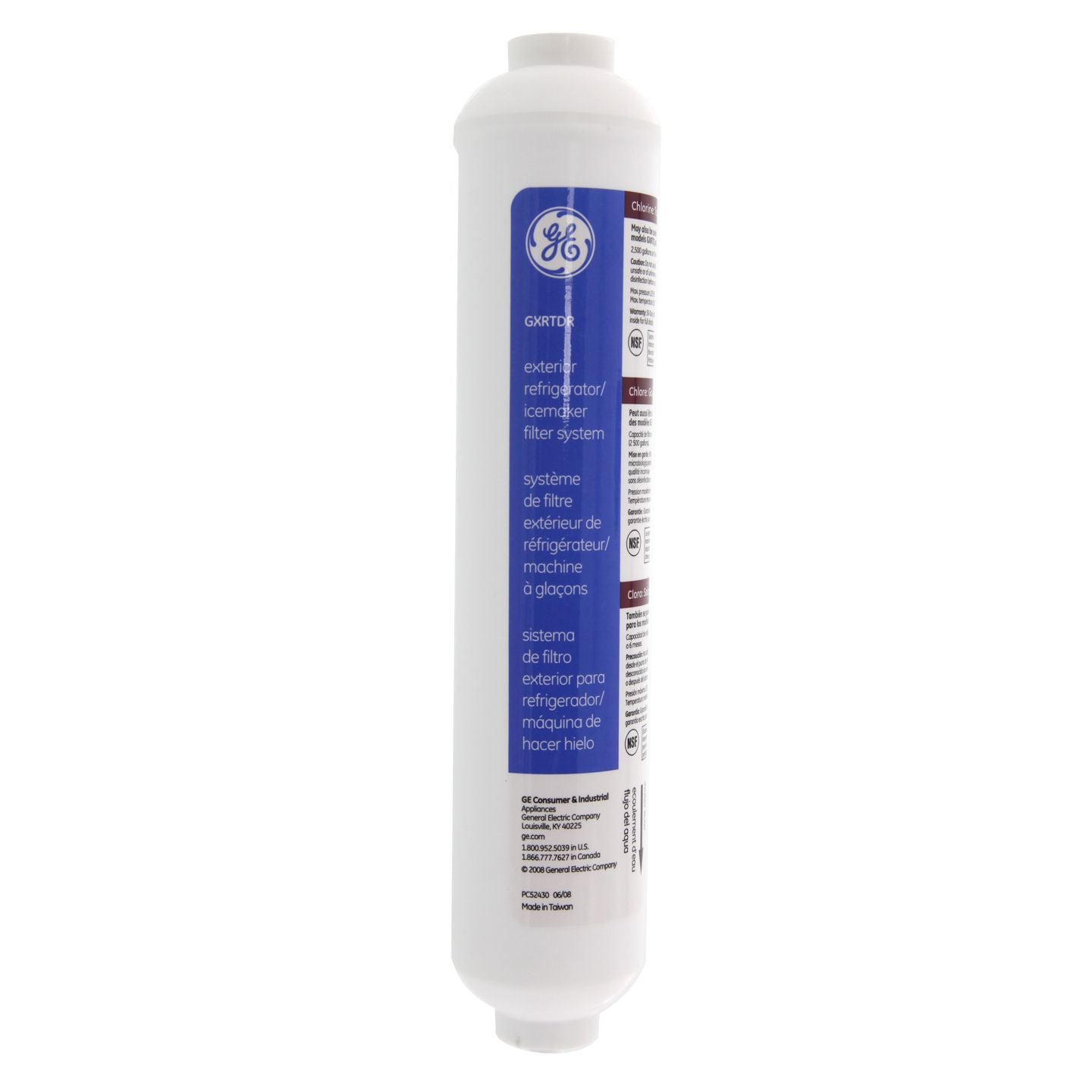 GXRTDR GE SmartWater Inline Filter Cartridge - DiscountFilterStore.com