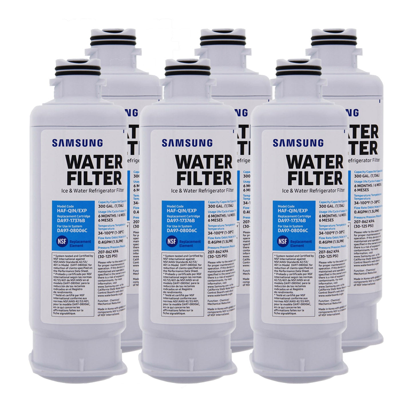 DA97-17376B/HAF-QIN Samsung Refrigerator Water Filter - DiscountFilterStore.com