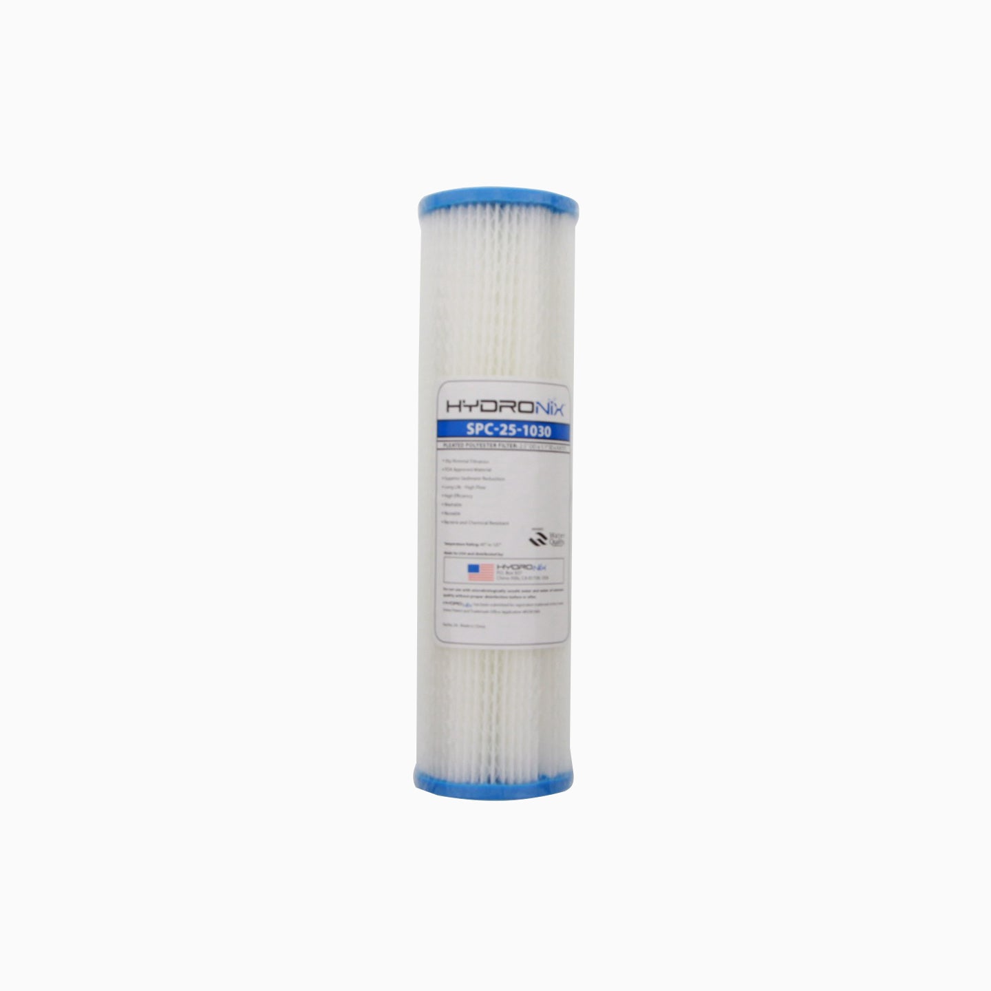 SPC-25-1030 Hydronix Pleated Sediment Water Filter - Whole House Cartridges - 10.99 - DiscountFilterStore.com