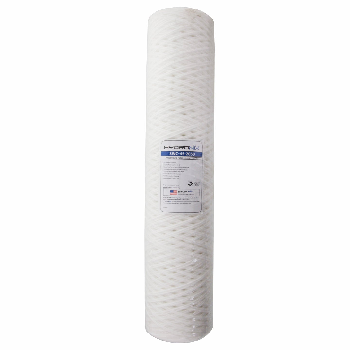 SWC-45-2050 Hydronix String-Wound Sediment Water Filter - Whole House Cartridges - 32.99 - DiscountFilterStore.com