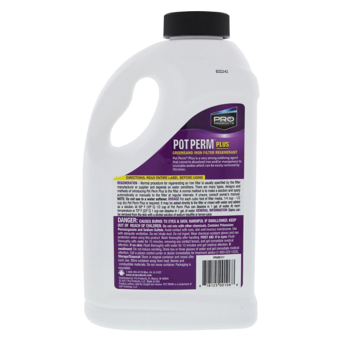 Pro Products Pot Perm Iron Filter Regenerant (KP65N, Free Flow 76 oz.) - DiscountFilterStore.com