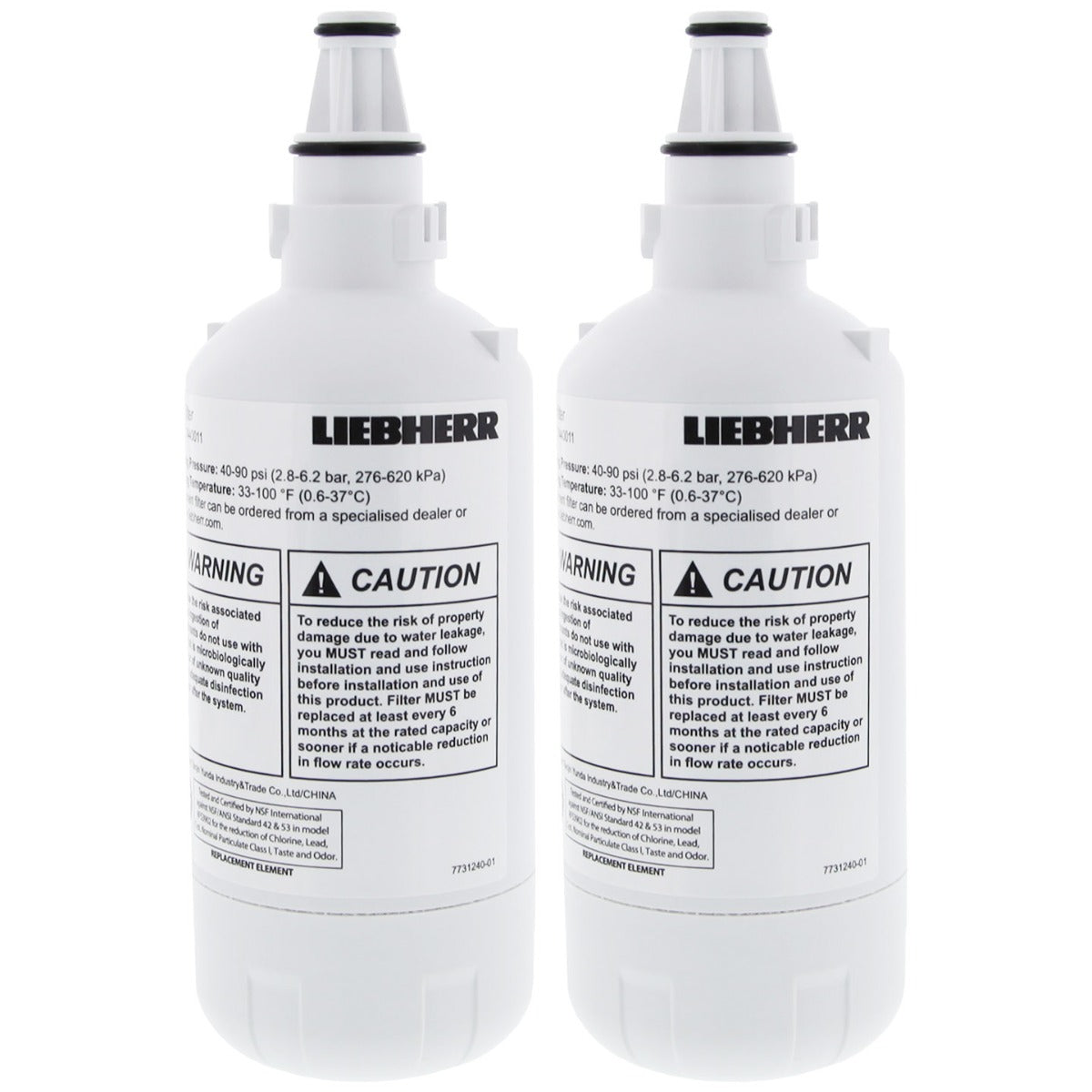 7440000 / 7440002 / 7440011 Liebherr Refrigerator Water Filter 2 Pack- DiscountFilterStore.com
