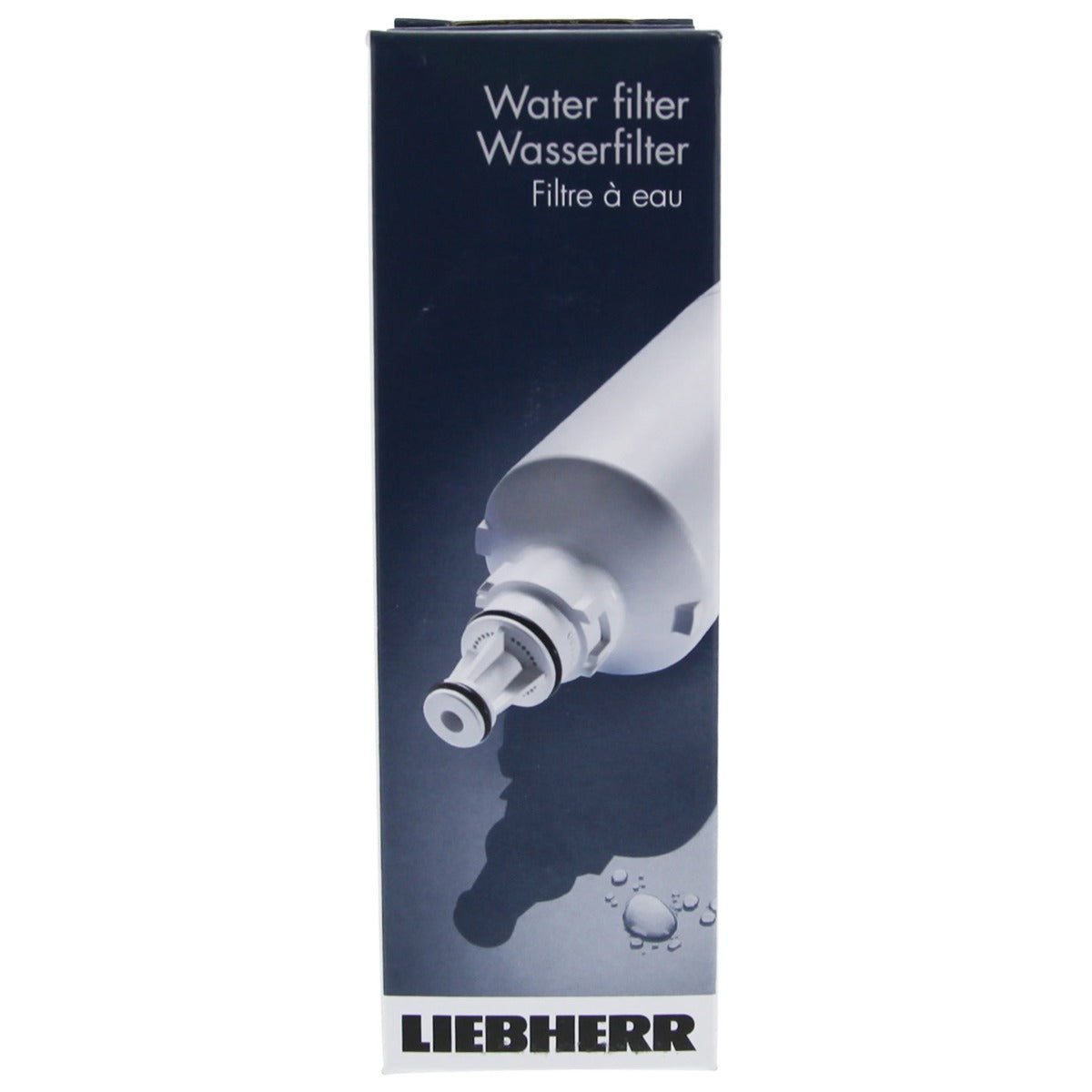 7440000 / 7440002 / 7440011 Liebherr Refrigerator Water Filter Box Front- DiscountFilterStore.com