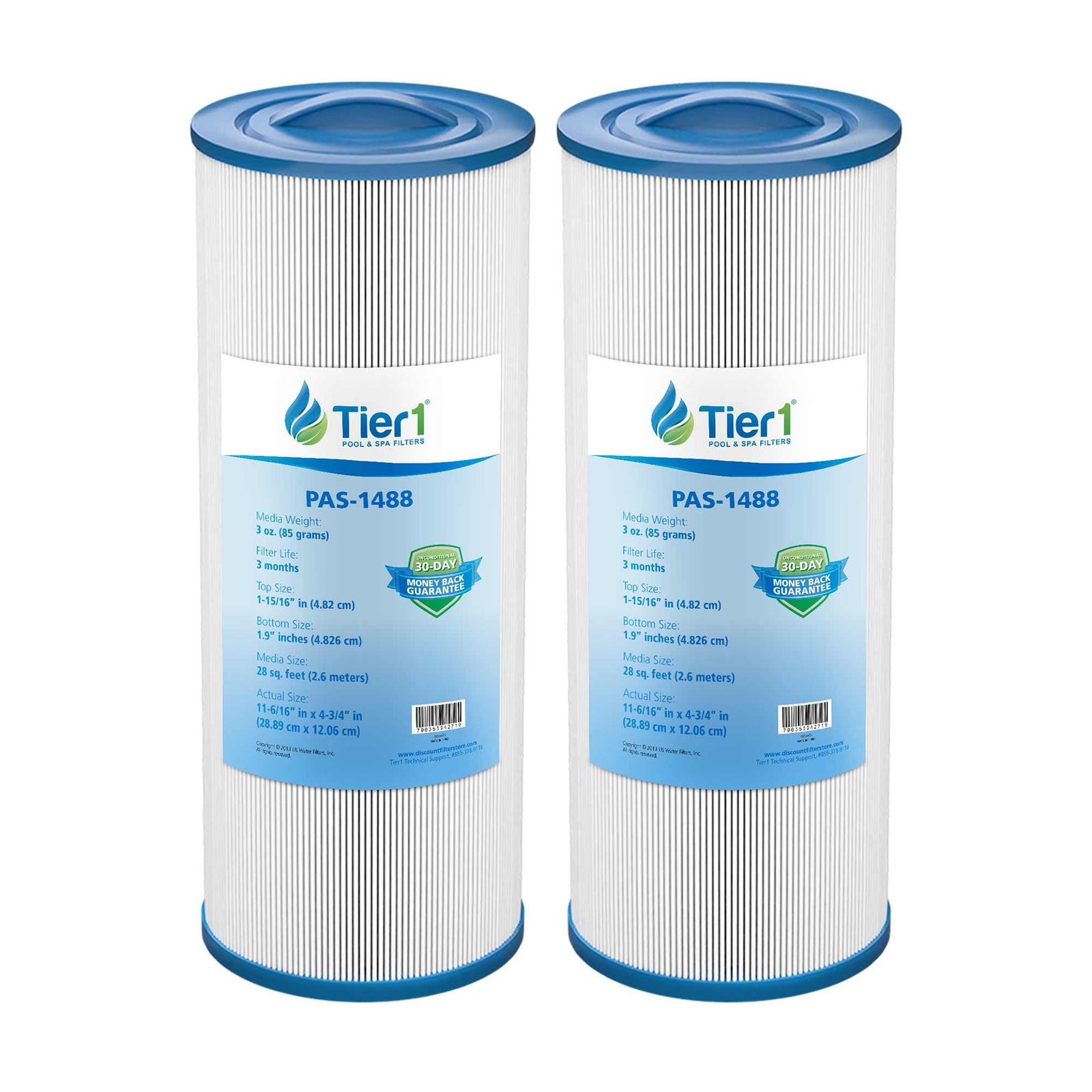 11-3/8 x 4-3/4 Inch Tier1 Brand Replacement Filter For PSG27.5 - DiscountFilterStore.com