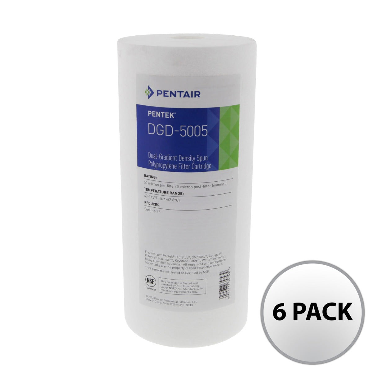 DGD-5005 Pentek Whole House Filter Replacement Cartridge - DiscountFilterStore.com
