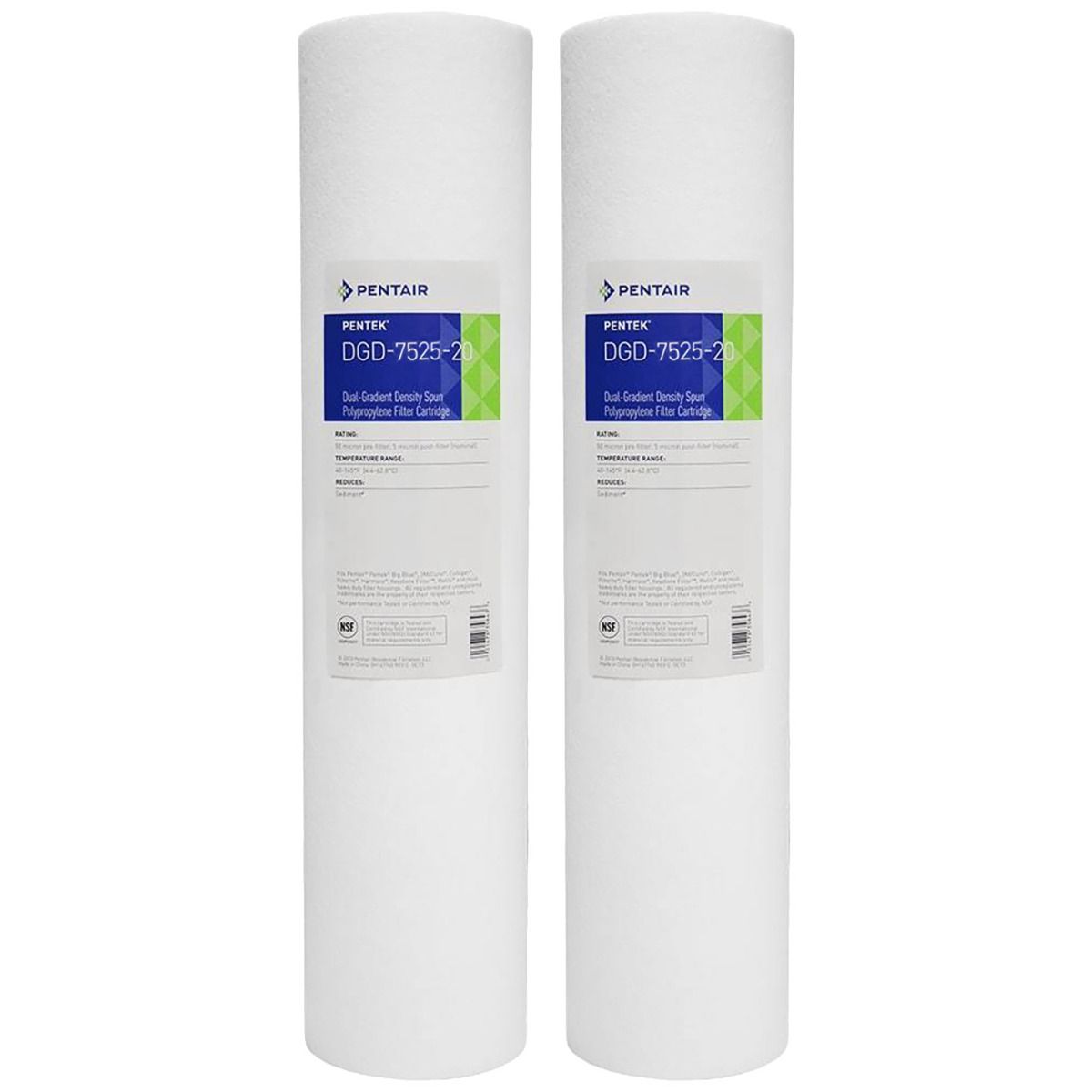 DGD-7525-20 Pentek Whole House Replacement Sediment Filter Cartridge - DiscountFilterStore.com