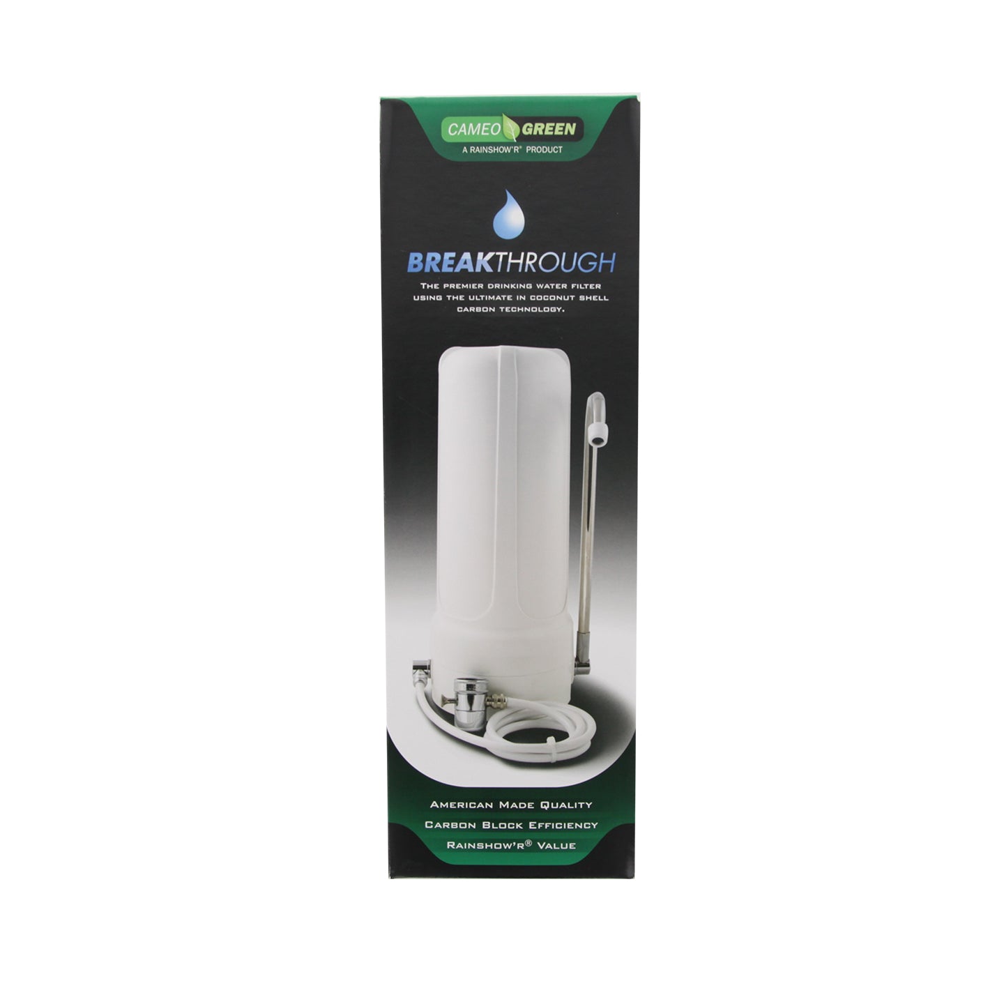 BT-100 Rainshowr™ Breakthrough Drinking Water Filtration System - Countertop & Faucet Filters - 101.99 - DiscountFilterStore.com