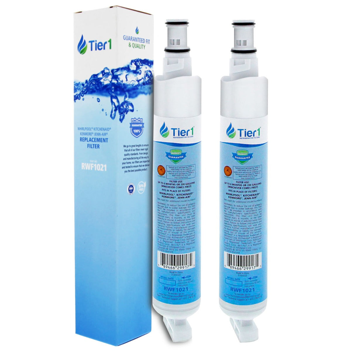 EDR6D1 EveryDrop 4396701 Whirlpool Comparable Refrigerator Water Filter Replacement By Tier1 - DiscountFilterStore.com