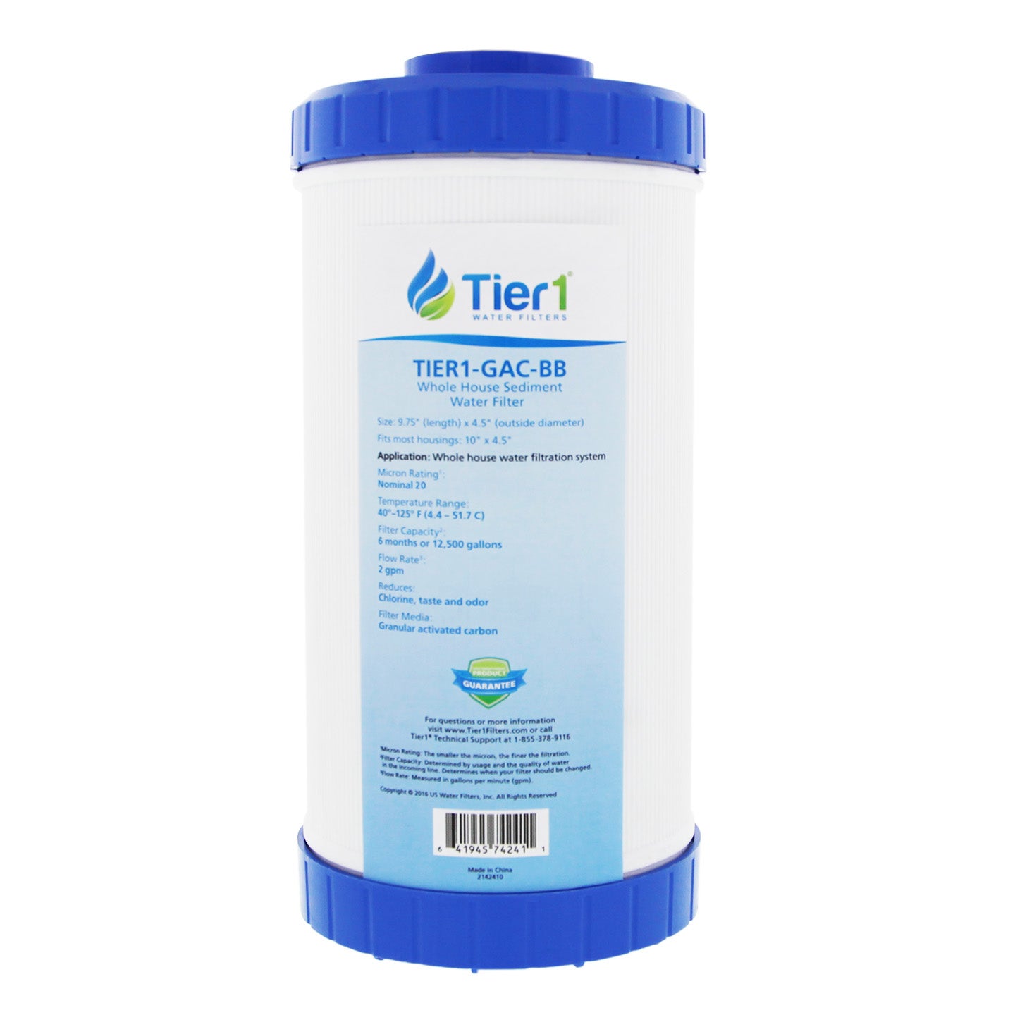GAC-BB Whole House Filter Replacement Cartridge by Tier1 - DiscountFilterStore.com