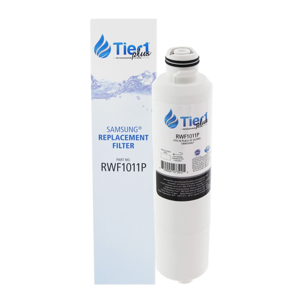 DA29-00020B Samsung Comparable Lead and Mercury Reducing Refrigerator Water Filter By Tier1 Plus Filter and Box - DiscountFilterStore.com