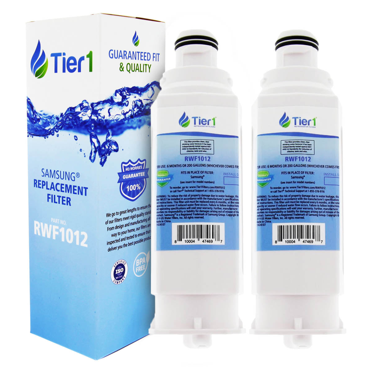 DA97-17376B / HAF-QIN/EXP Samsung Comparable Refrigerator Water Filter by Tier1 - DiscountFilterStore.com