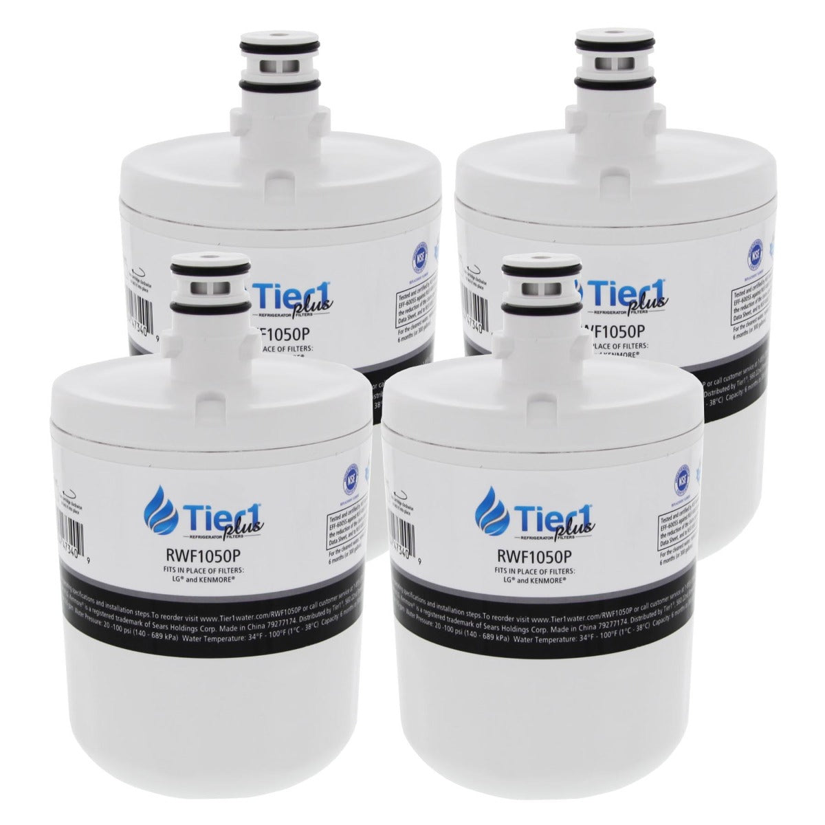 5231JA2002A / LT500P LG Comparable Lead and Mercury Reducing Refrigerator Water Filter By Tier1 Plus - DiscountFilterStore.com