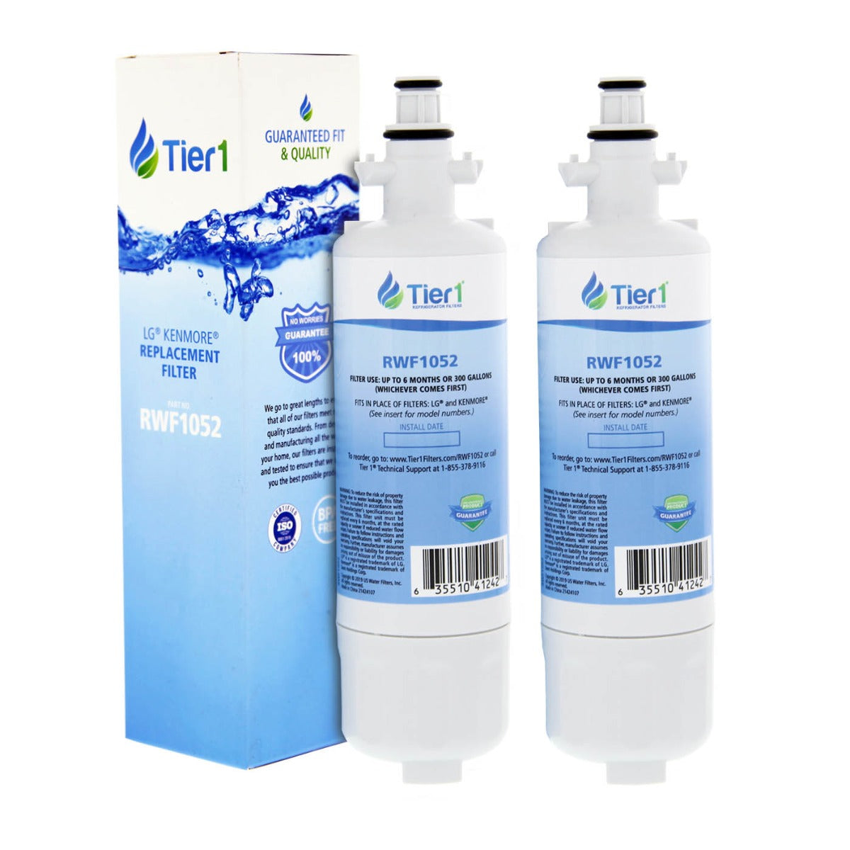 LT700P LG Comparable Refrigerator Water Filter Replacement By Tier1 - DiscountFilterStore.com
