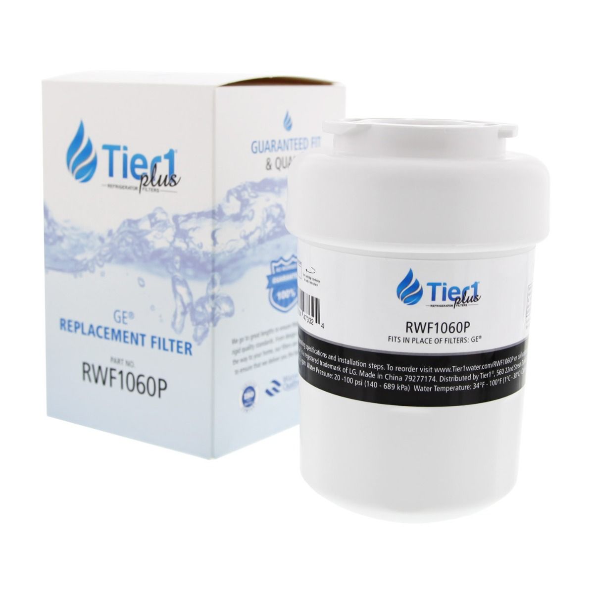 MWFP GE Comparable Lead and Mercury Reducing Refrigerator Water Filter By Tier1 Plus - DiscountFilterStore.com