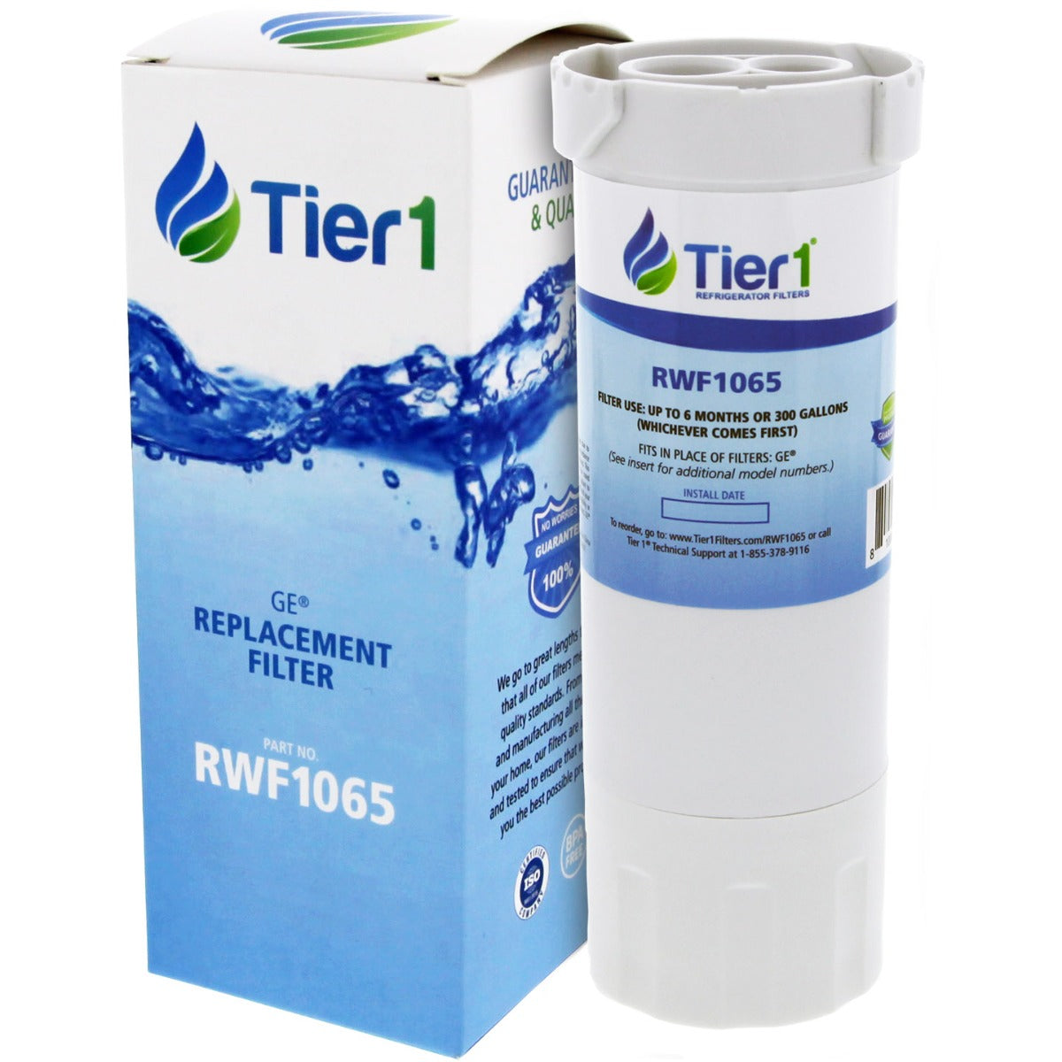 XWF GE Comparable Refrigerator Water Filter By Tier1 - DiscountFilterStore.com