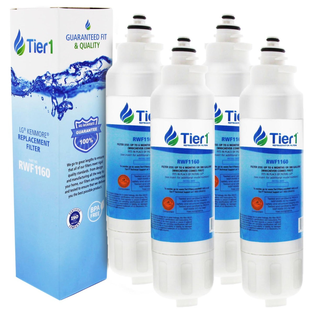 LT800P LG Comparable Refrigerator Water Filter Replacement By Tier1 - DiscountFilterStore.com