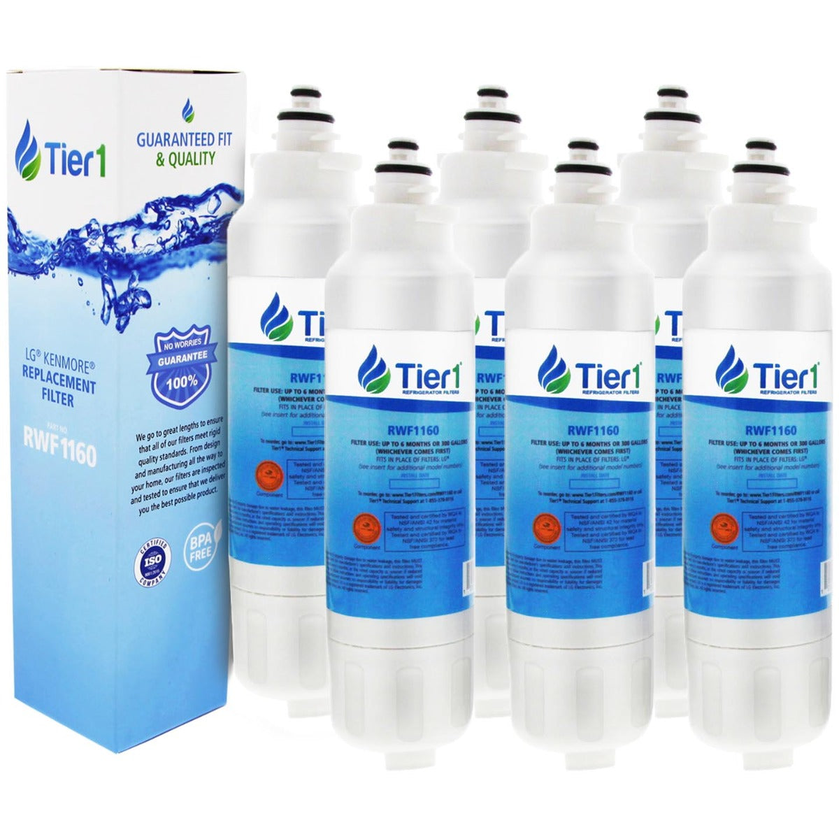 LT800P LG Comparable Refrigerator Water Filter Replacement By Tier1 - DiscountFilterStore.com